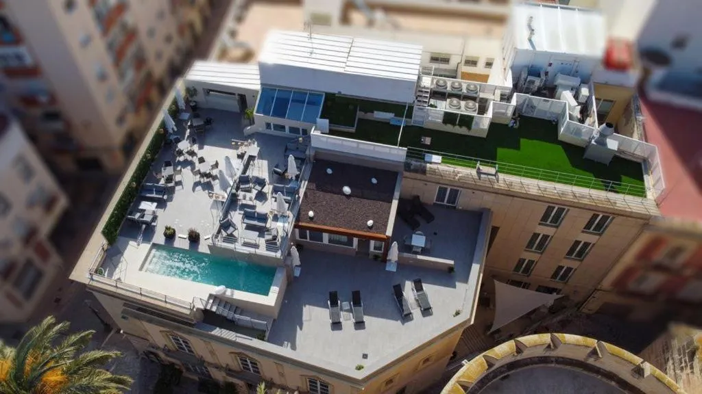 Bird's eye view in Catedral Almería