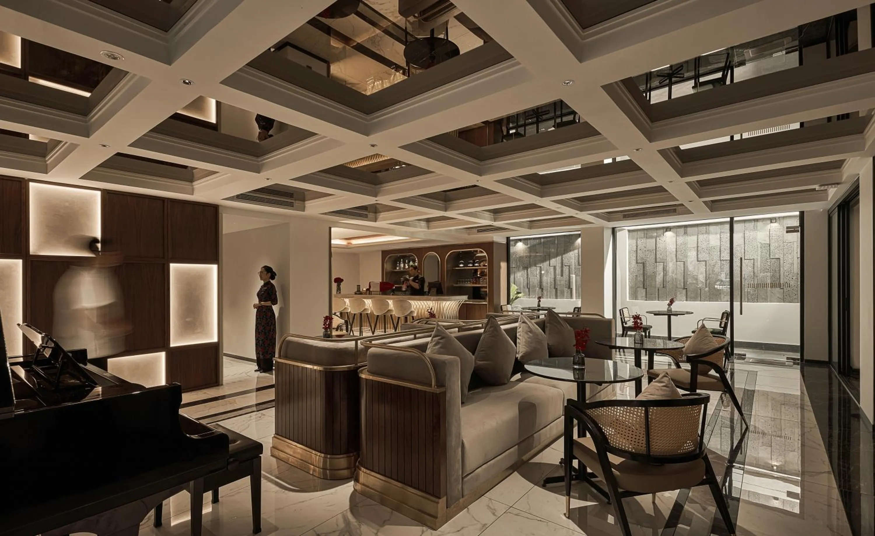 Living room in La Siesta Premium Saigon