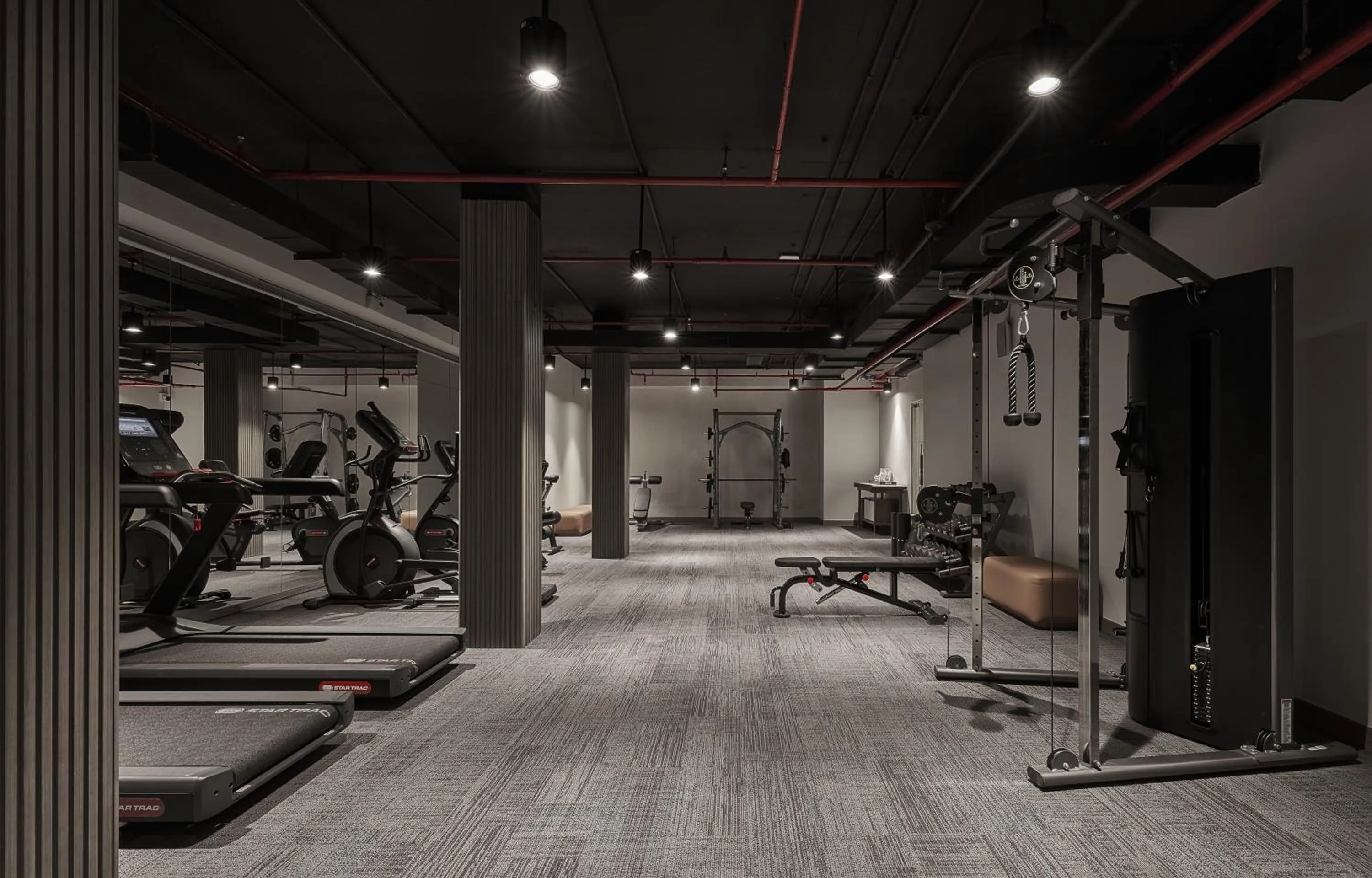 Fitness centre/facilities in La Siesta Premium Saigon