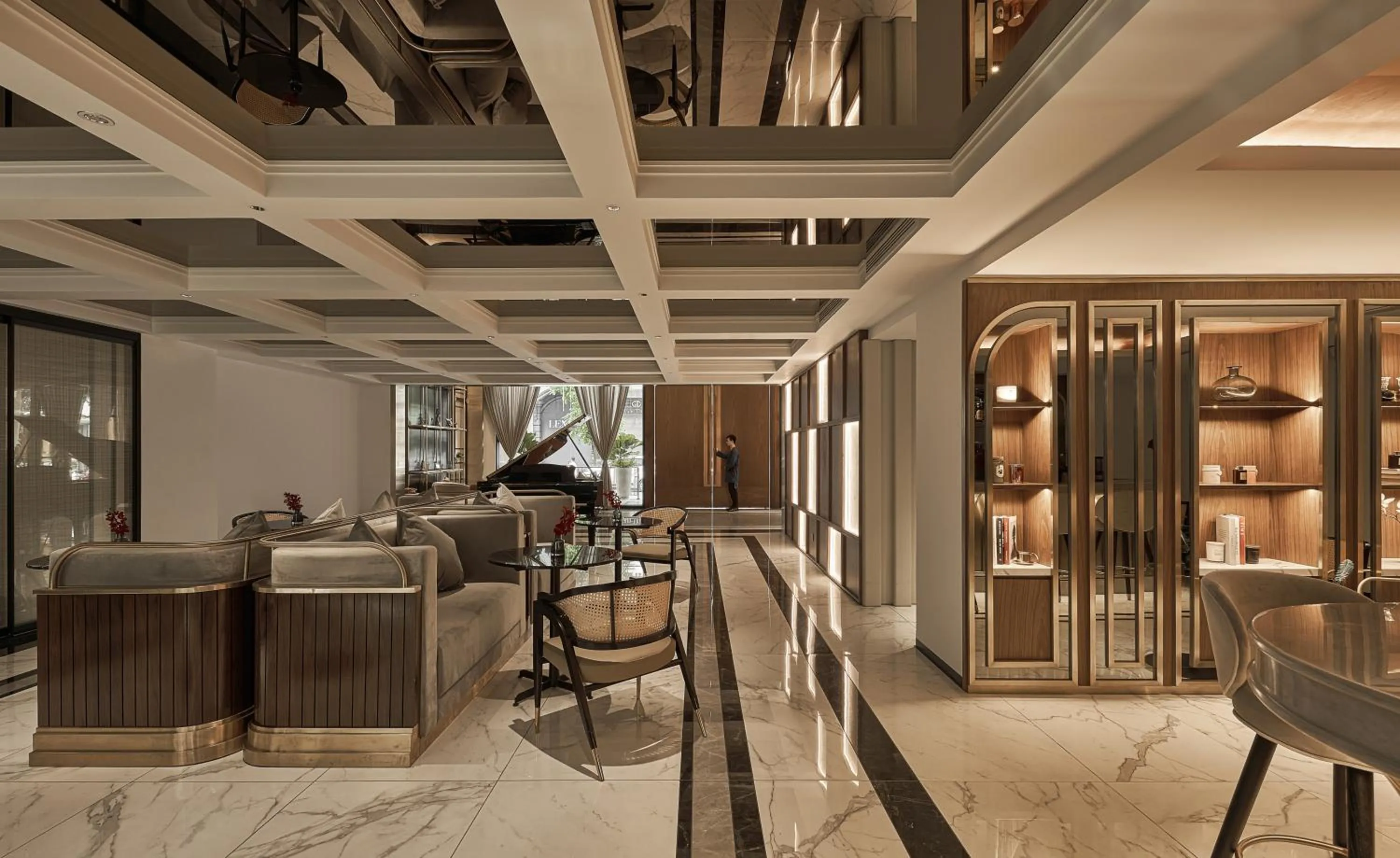 Living room in La Siesta Premium Saigon