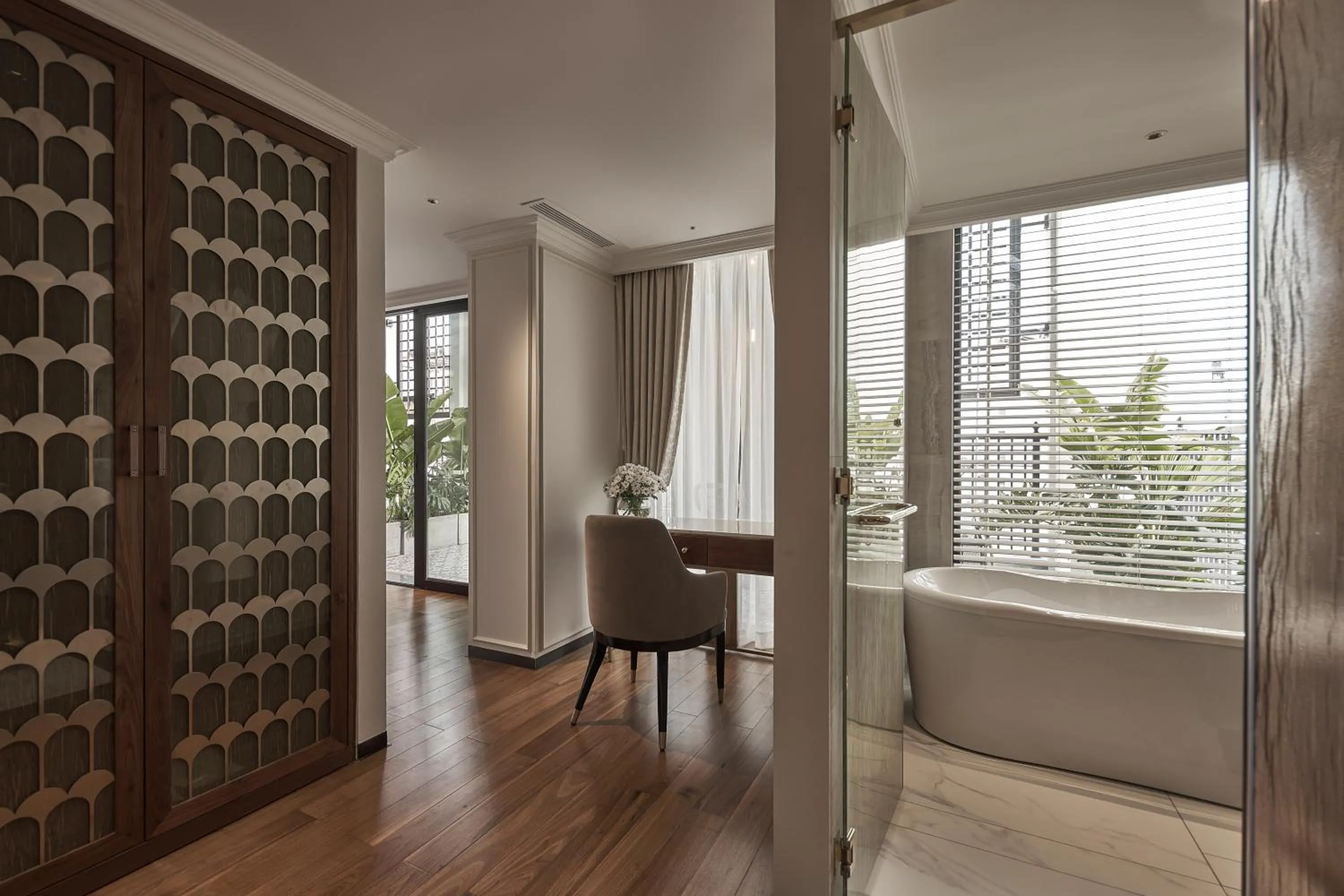 Living room in La Siesta Premium Saigon