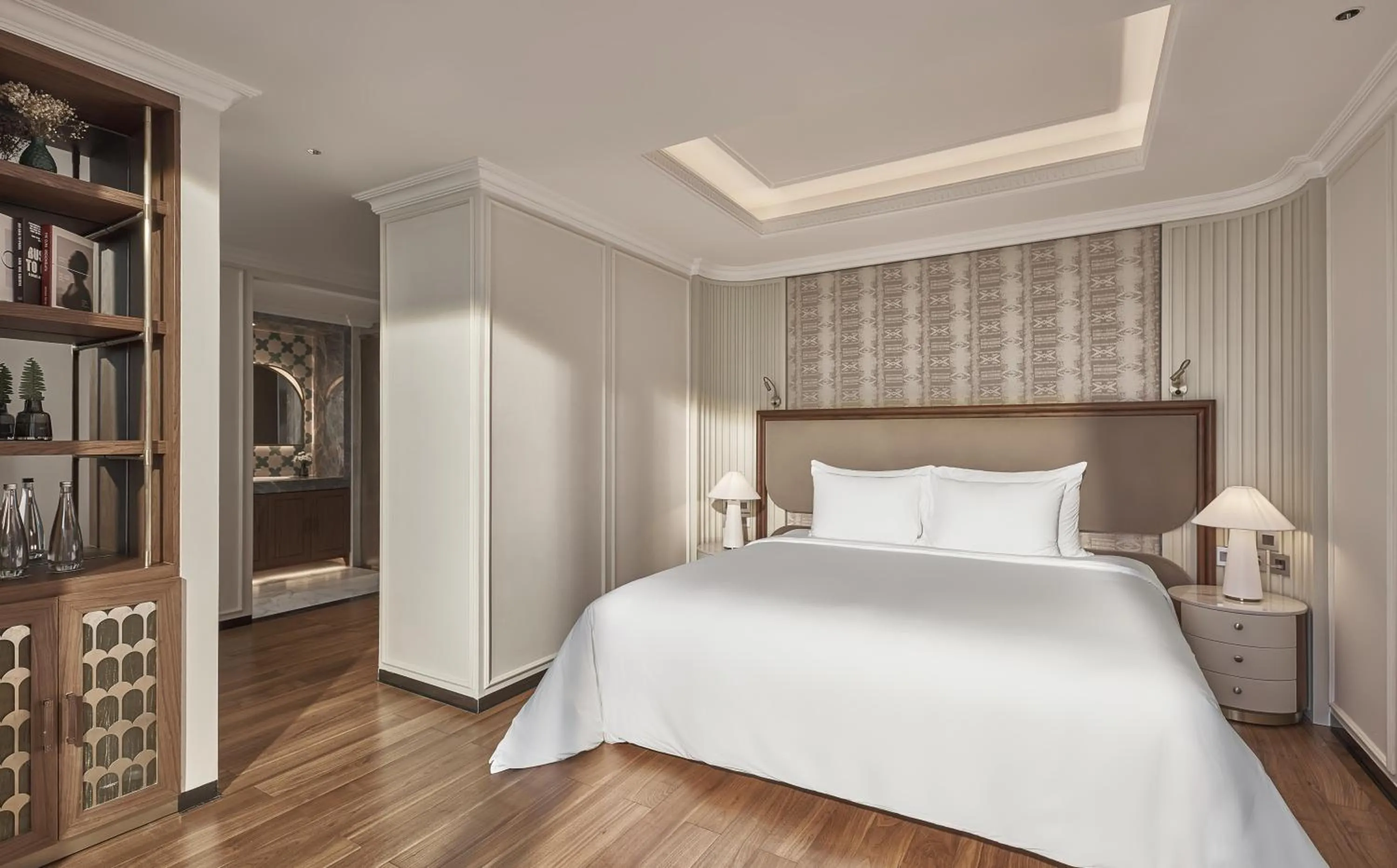 Bed in La Siesta Premium Saigon