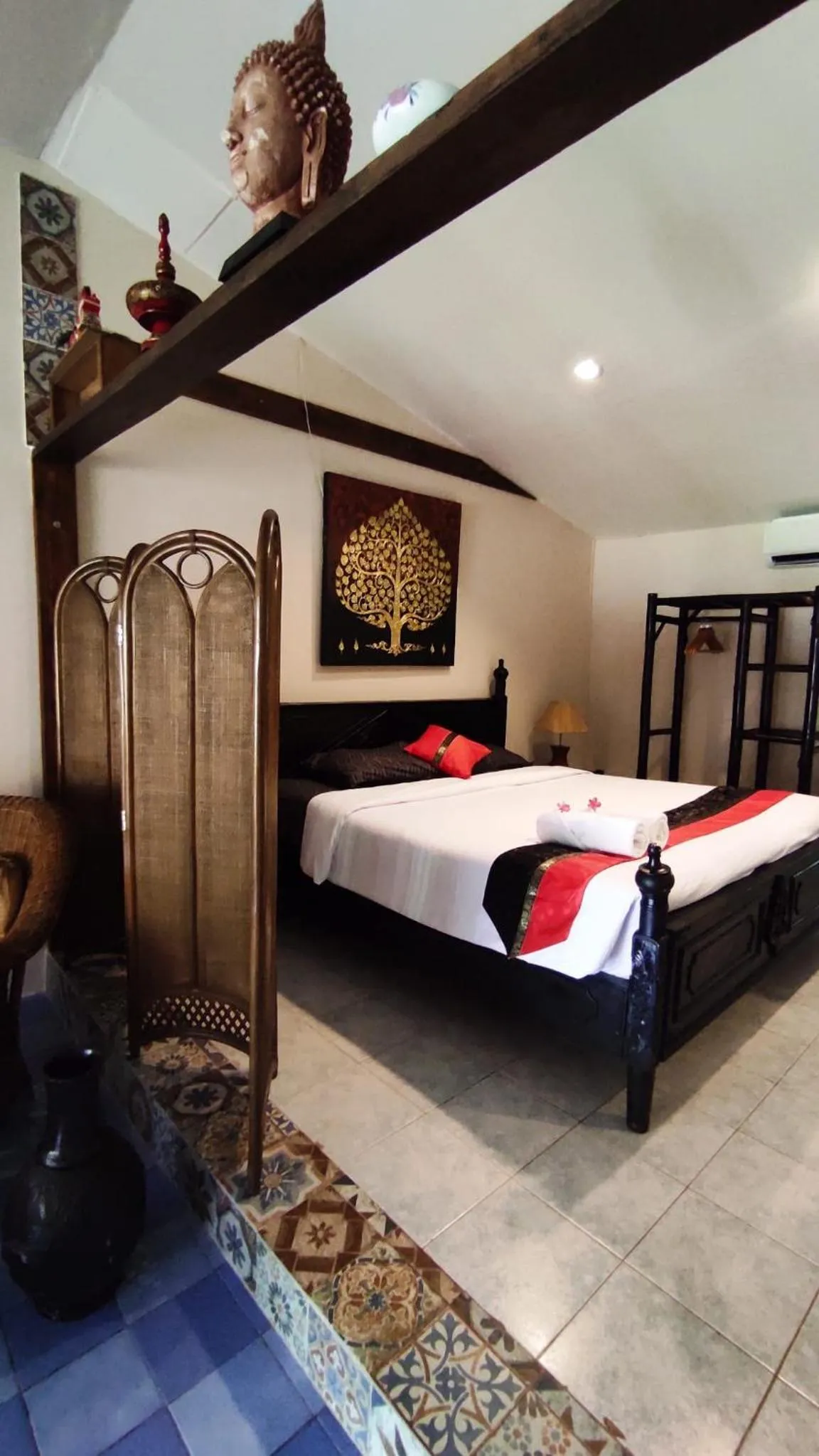 Bed in Baan sikhao Yanui