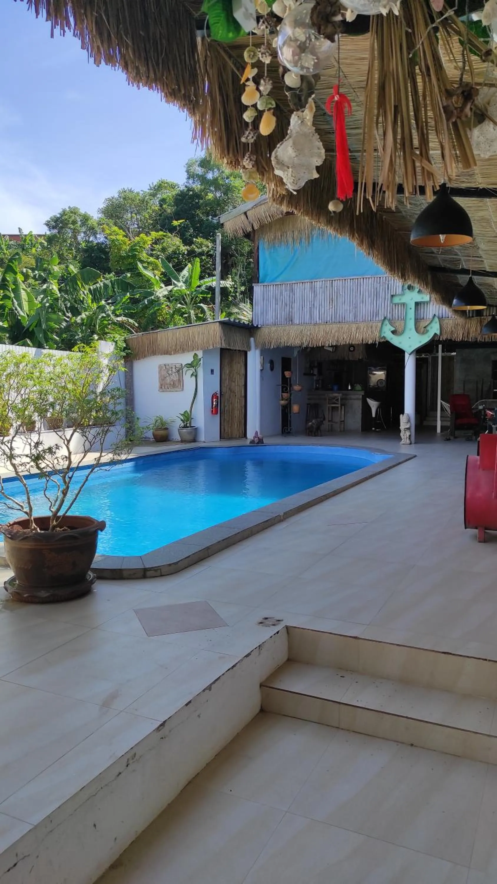 Pool view in Baan sikhao Yanui