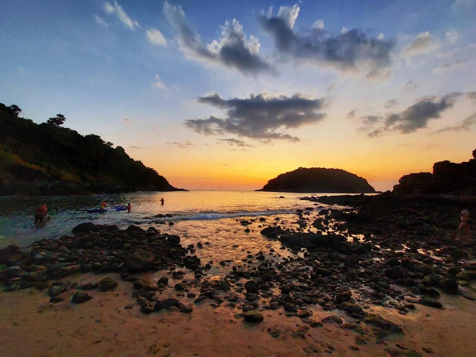 Beach in Baan sikhao Yanui