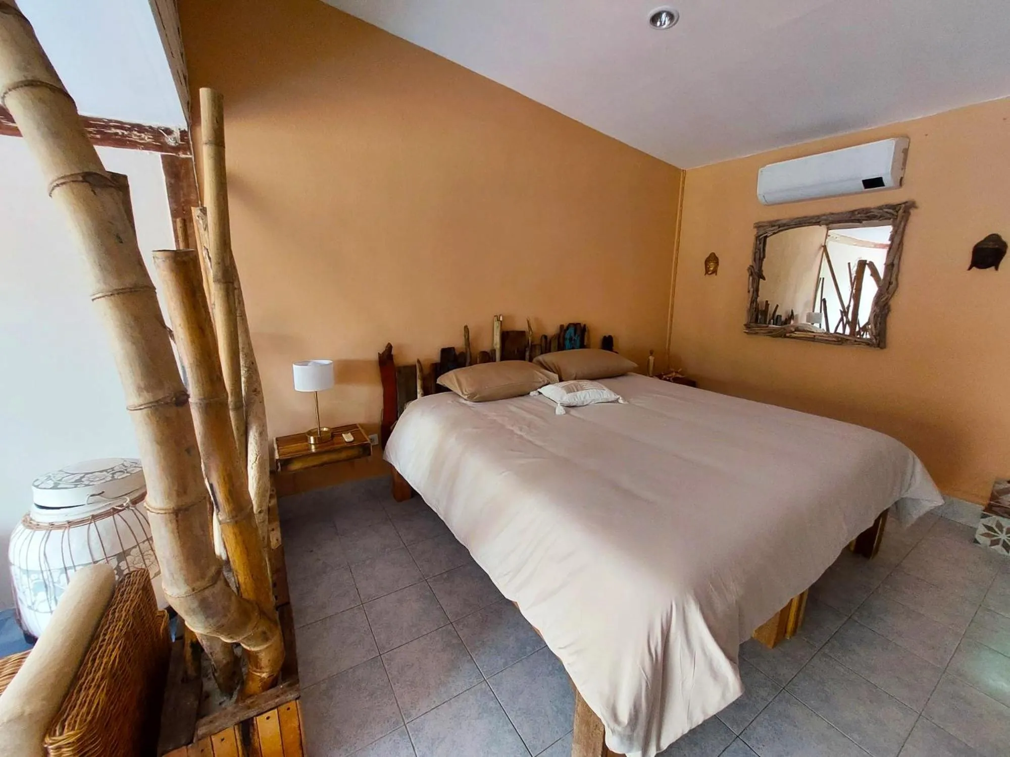 Bedroom, Bed in Baan sikhao Yanui