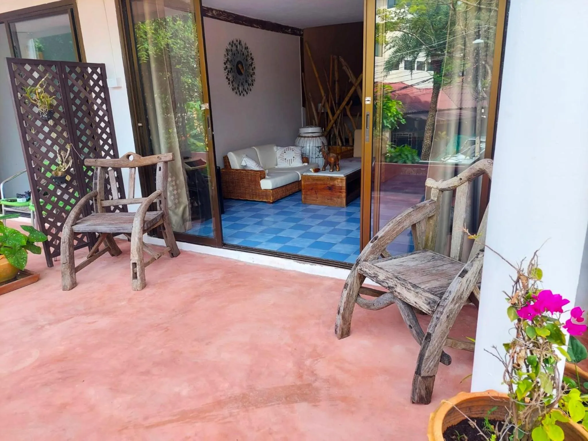 Balcony/Terrace in Baan sikhao Yanui