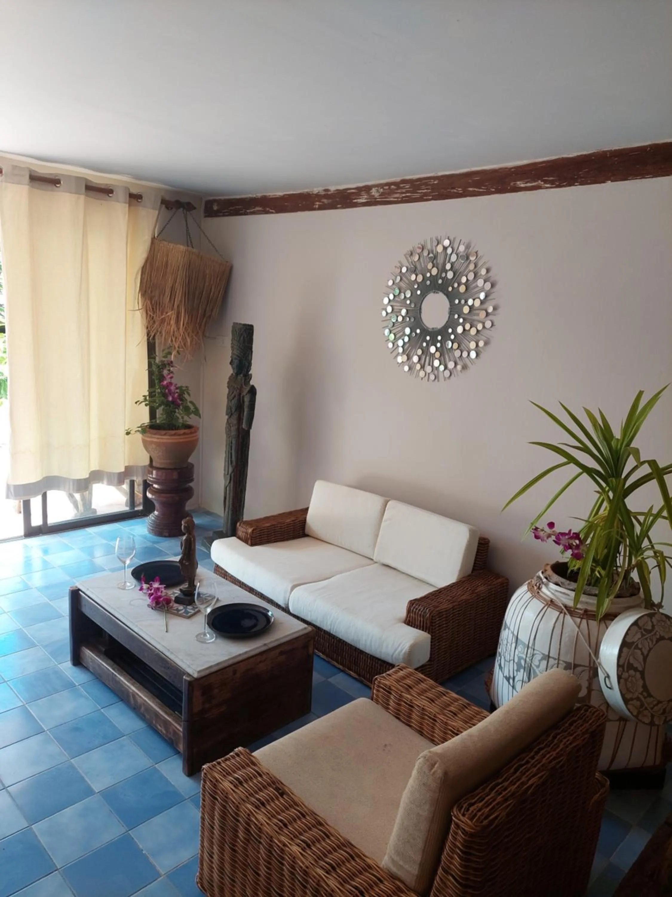 Living room in Baan sikhao Yanui