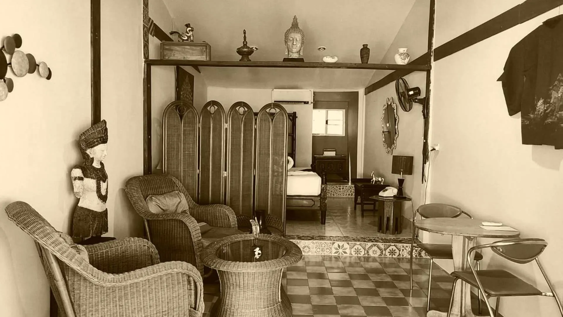 Living room in Baan sikhao Yanui