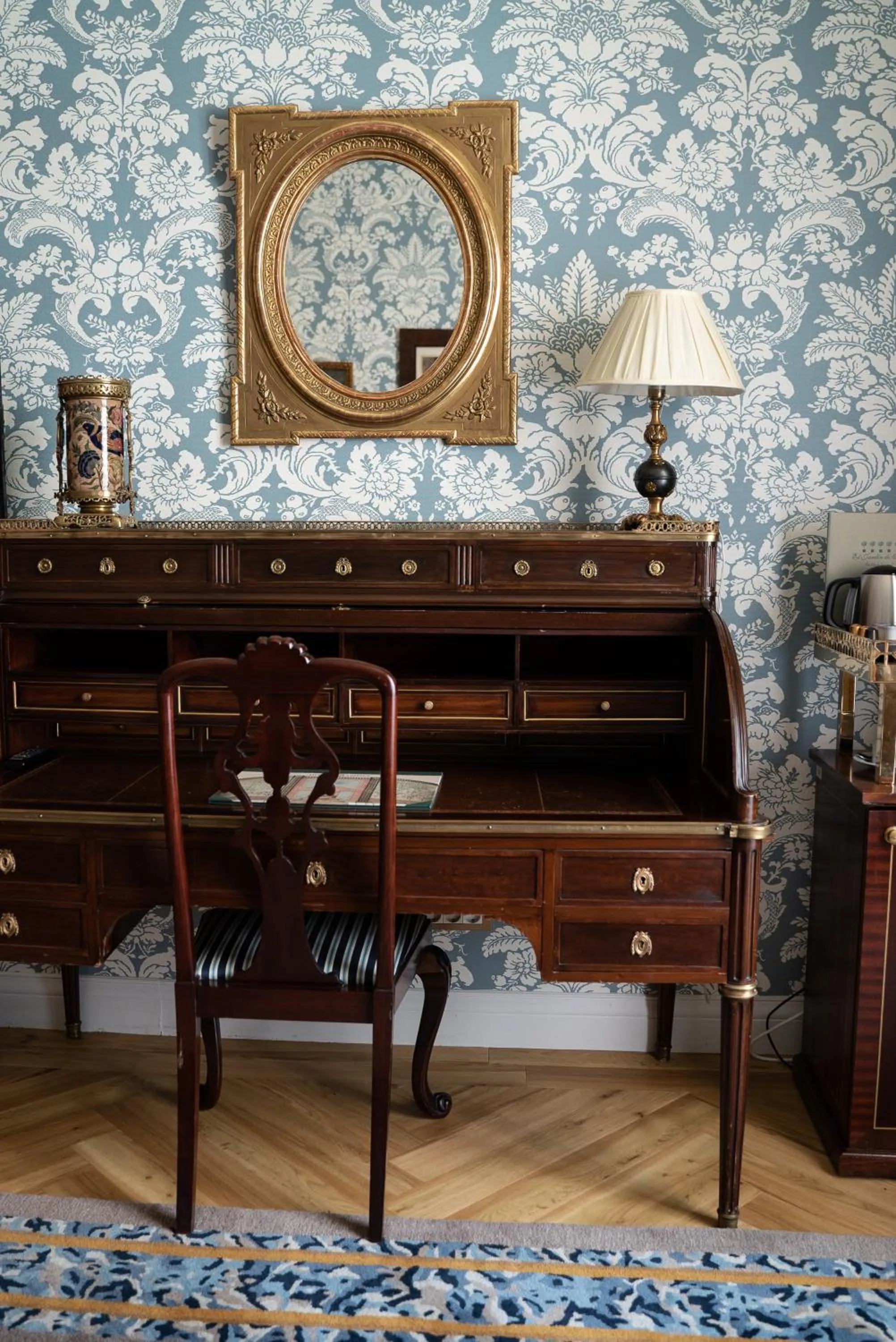 Decorative detail in Relais & Châteaux Hotel Orfila