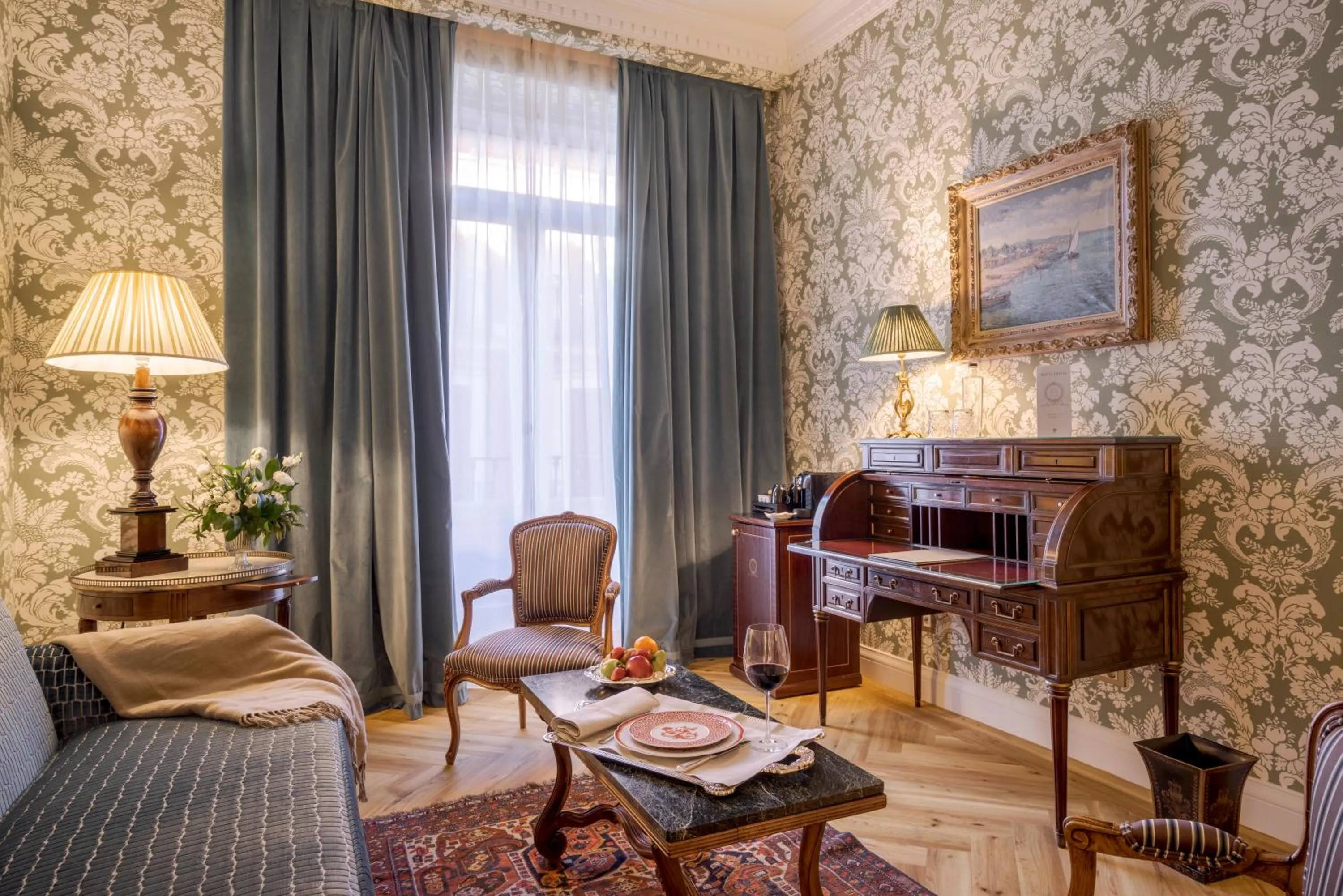 Living room in Relais & Châteaux Hotel Orfila