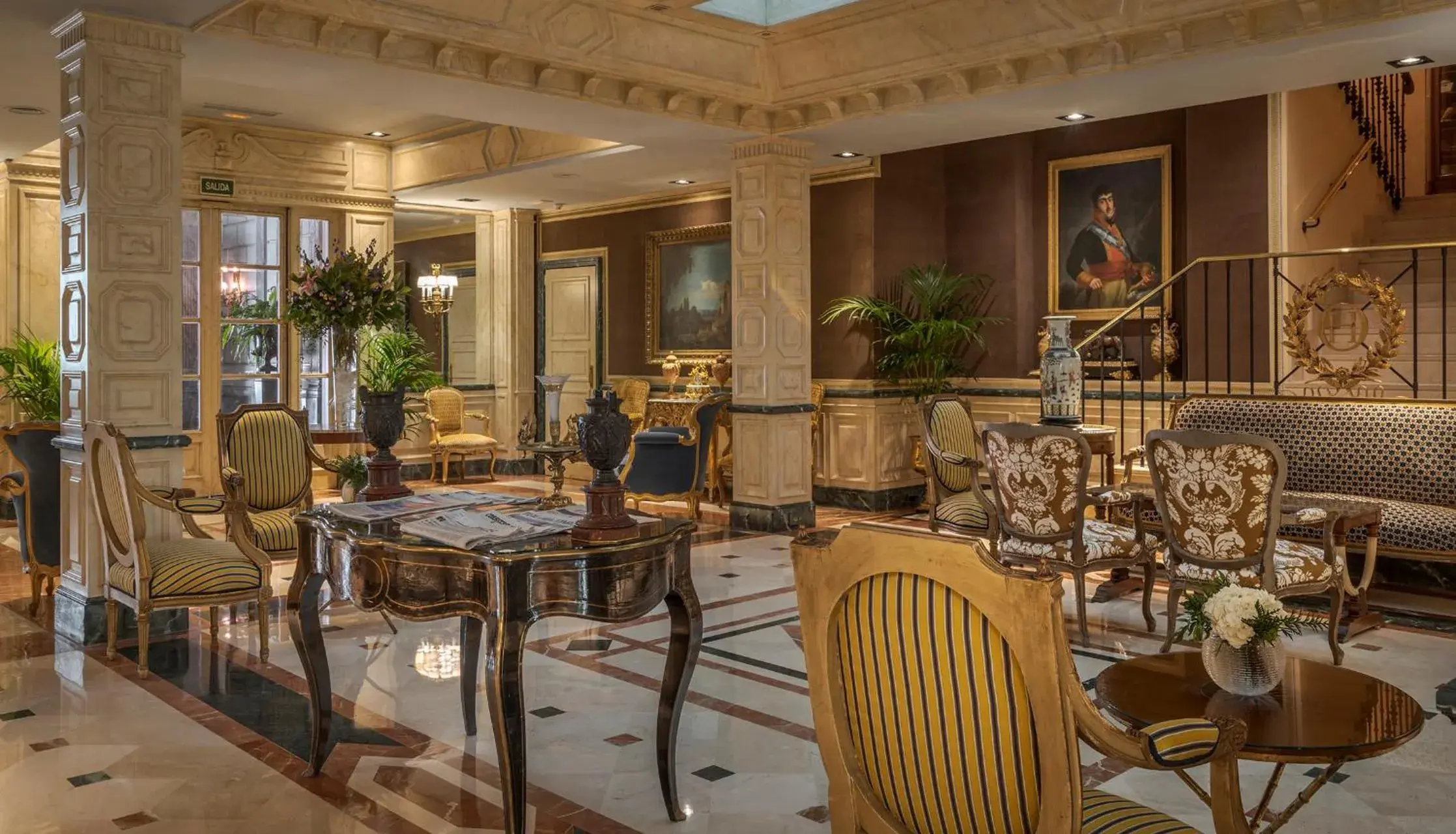 Lobby or reception in Relais & Châteaux Hotel Orfila Lobby or reception in Relais & Châteaux Hotel Orfila