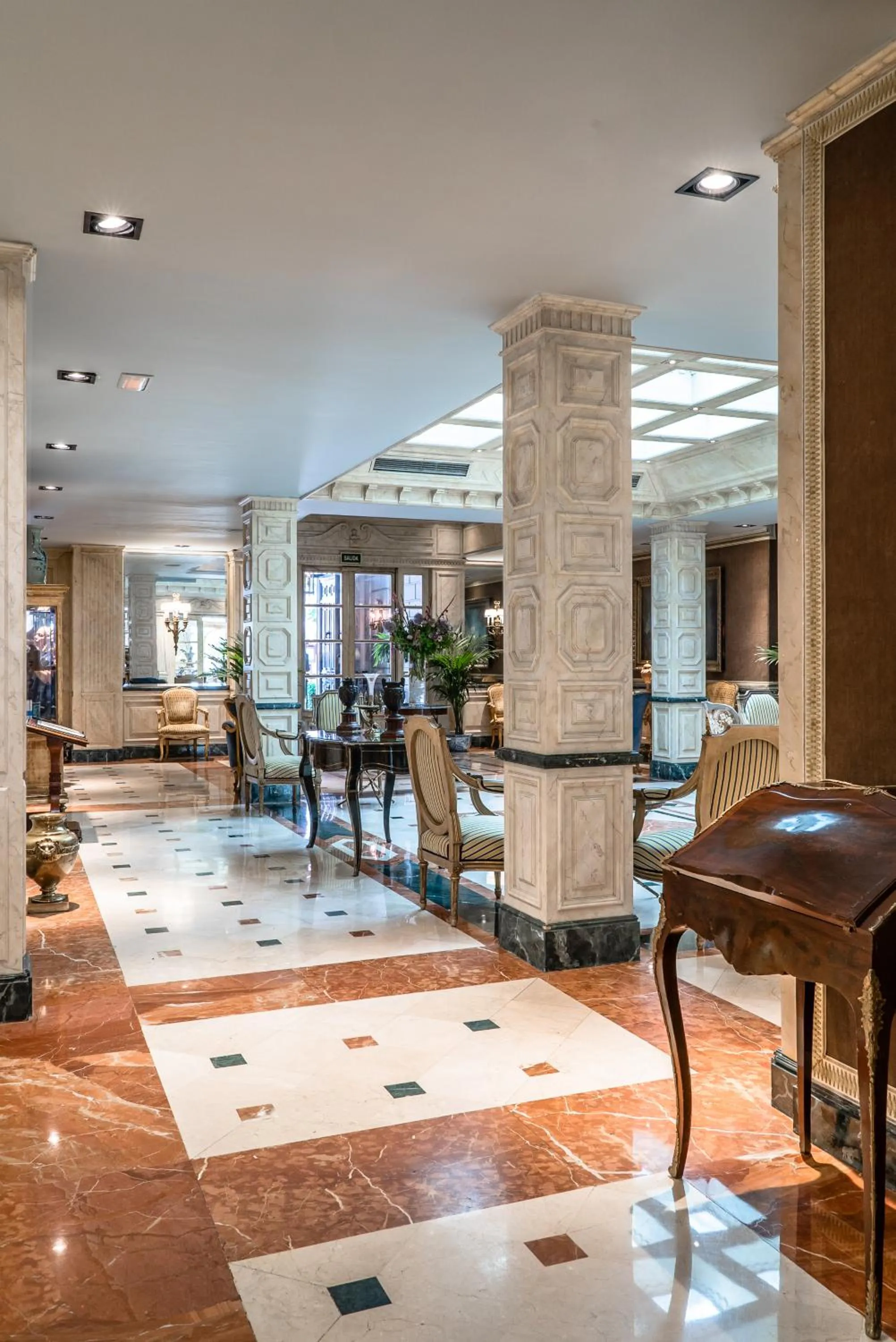 Lobby or reception in Relais & Châteaux Hotel Orfila