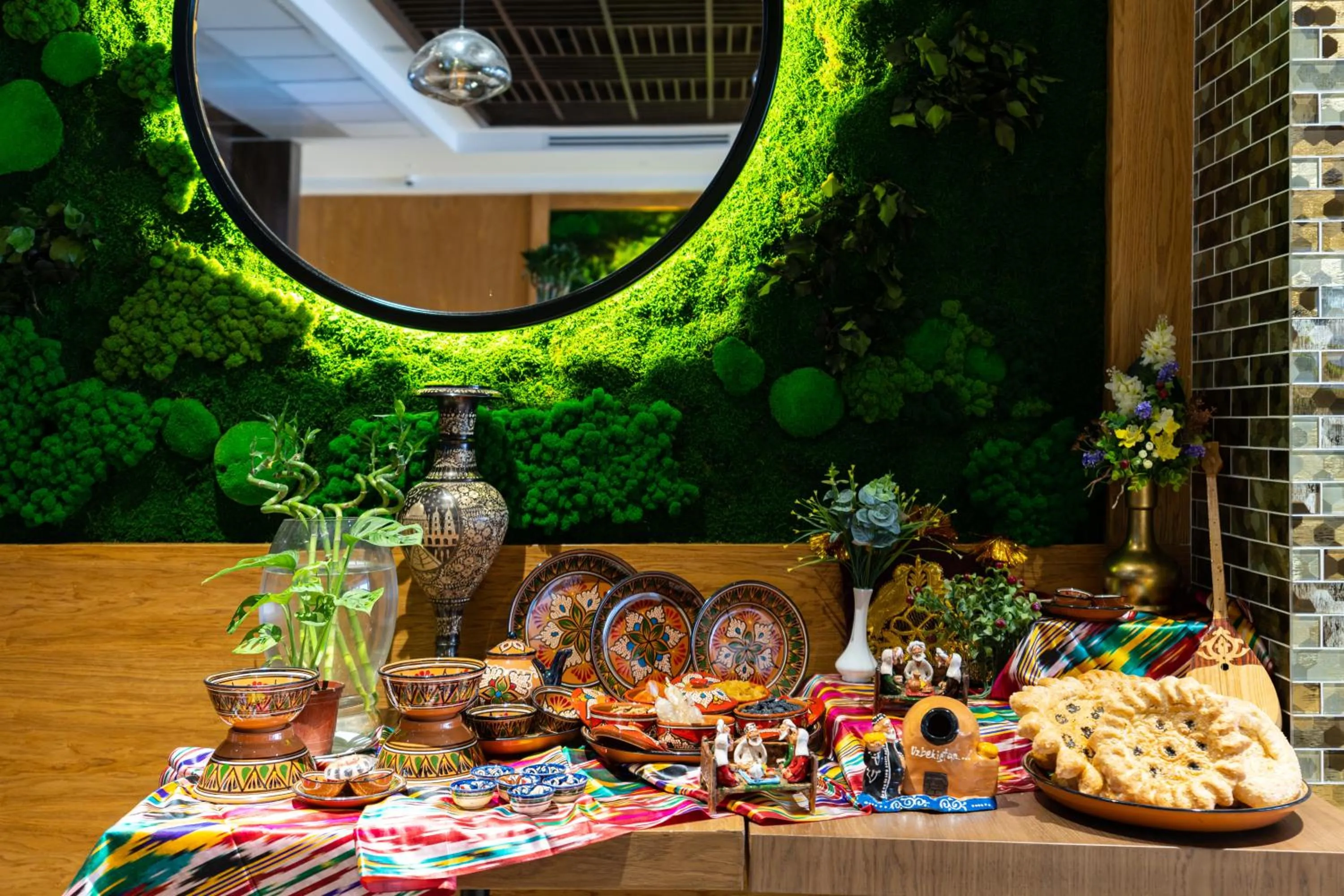 Food and drinks in Shamsan Airport Hotel