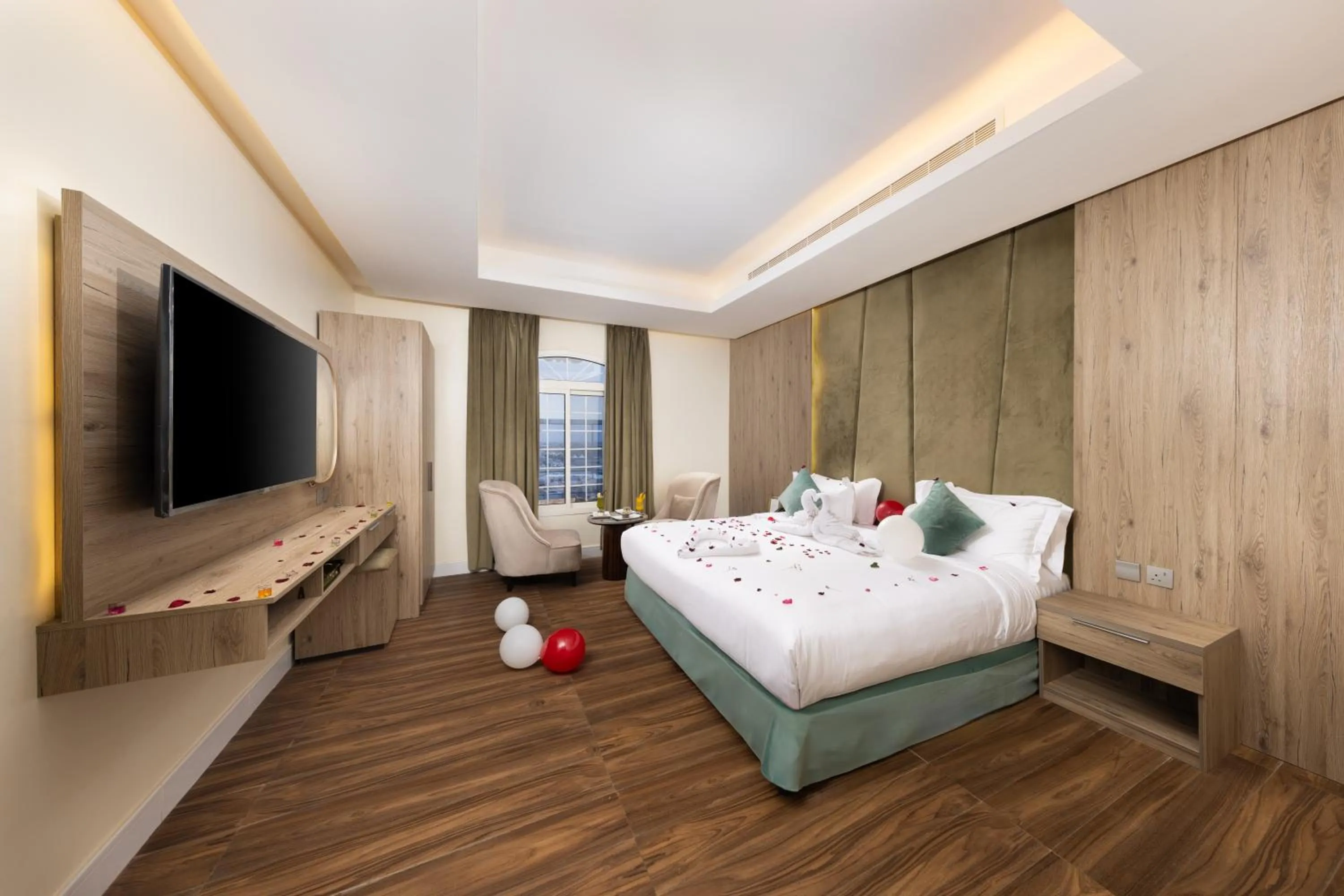 Bed in Luxury Night Al Mounisea