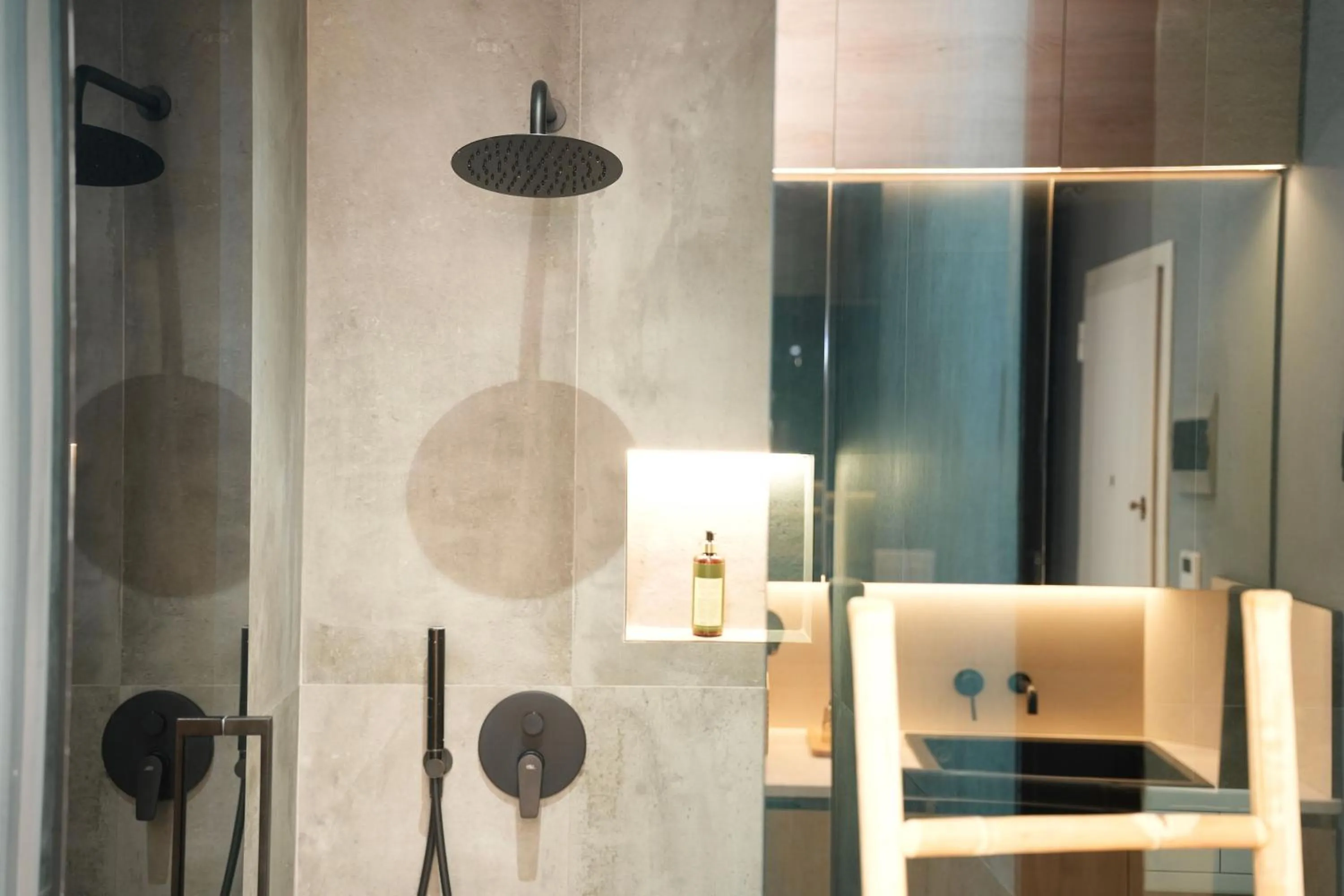 Shower in Ambassador Skyline Apartments