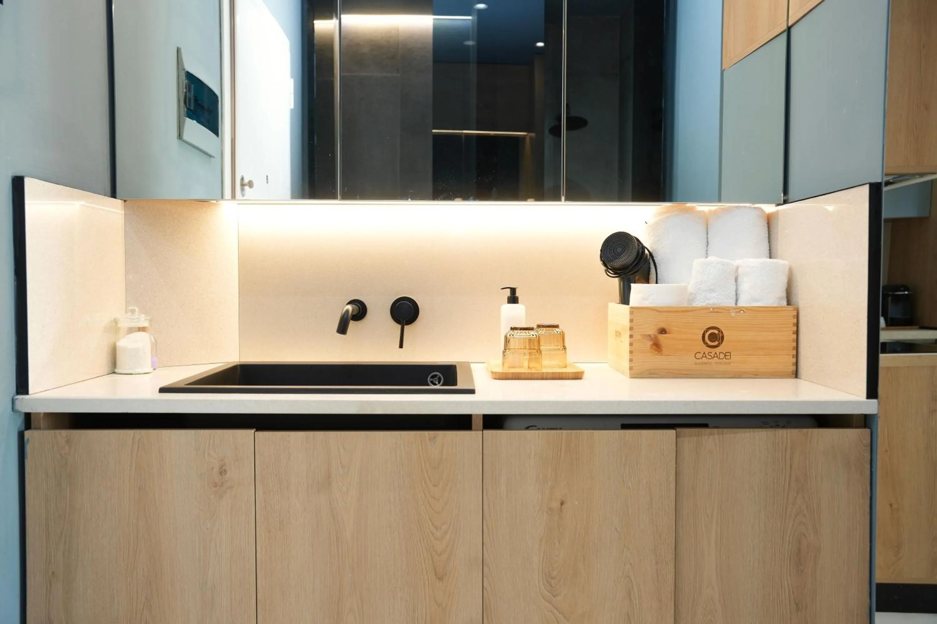 Bathroom in Ambassador Skyline Apartments