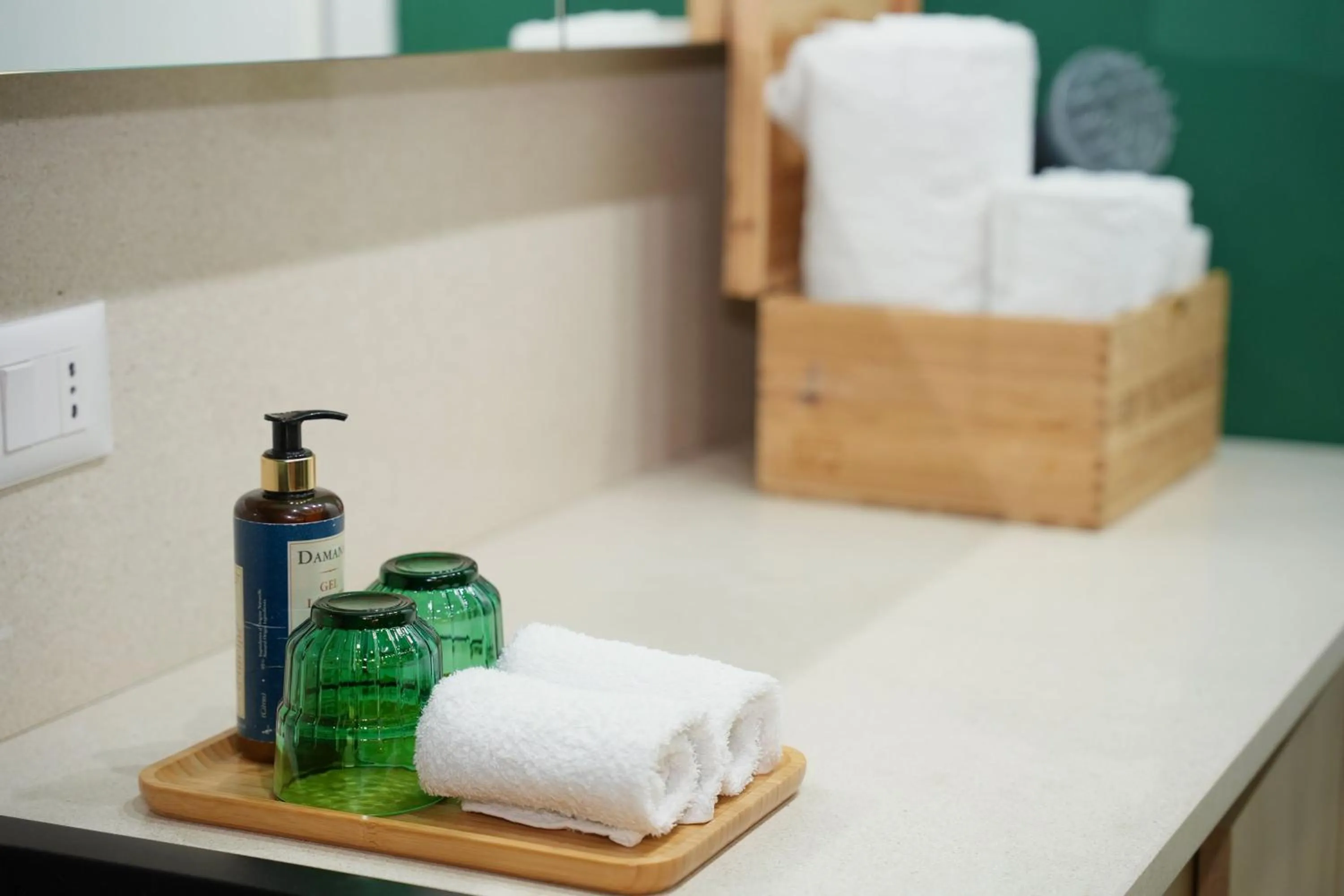 Bathroom in Ambassador Skyline Apartments