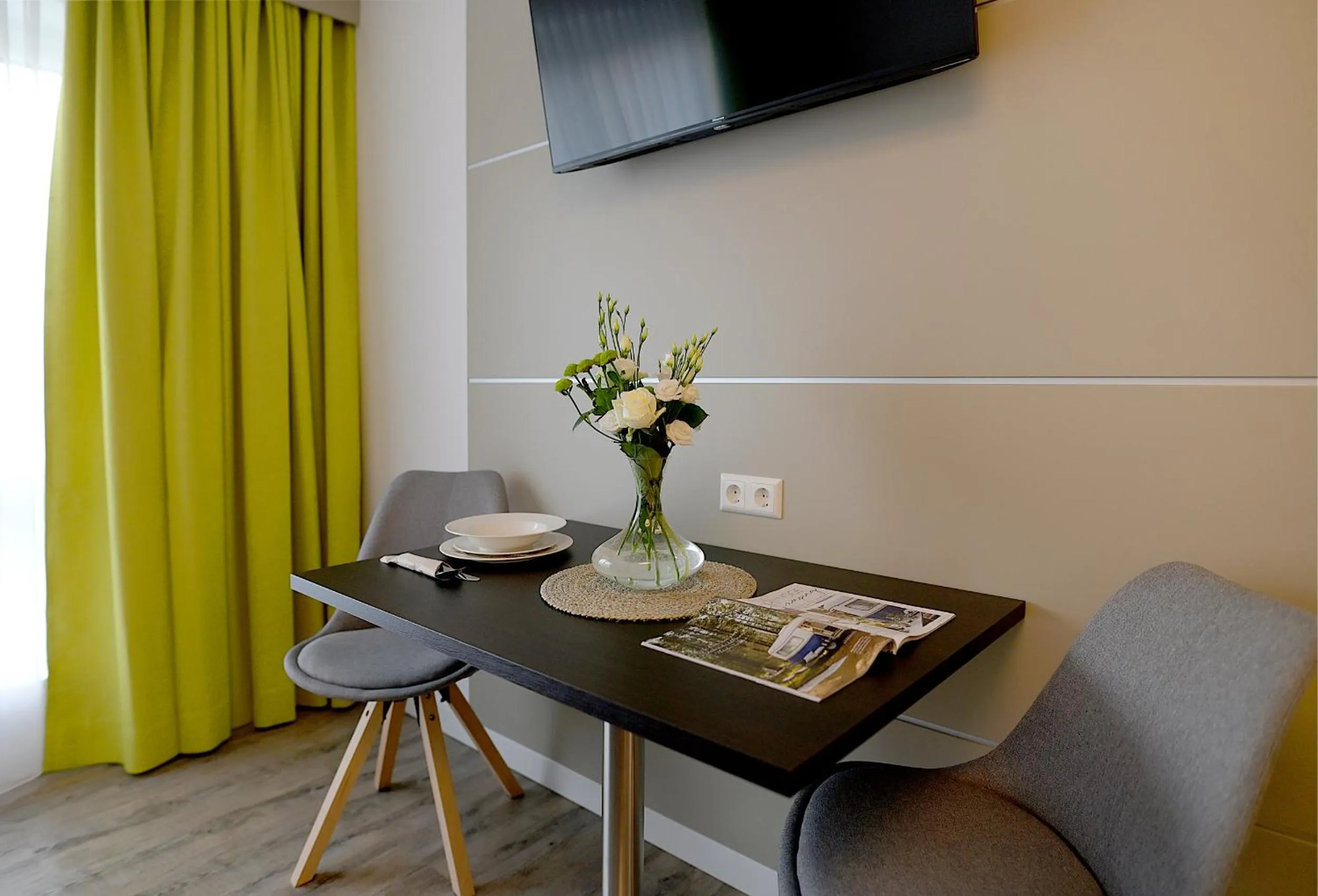 Seating area in Gandersheimer Boardinghouse