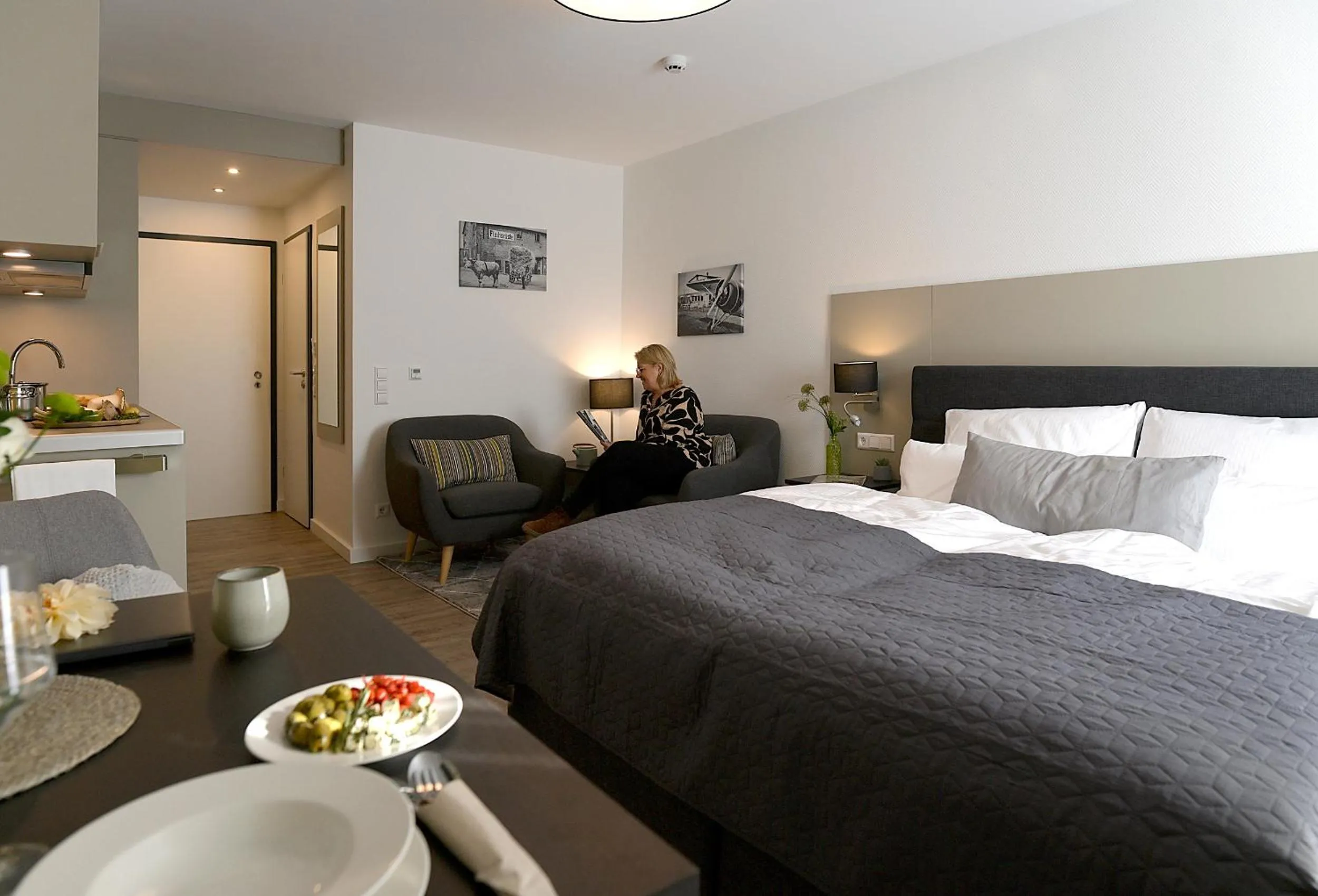 Bed in Gandersheimer Boardinghouse