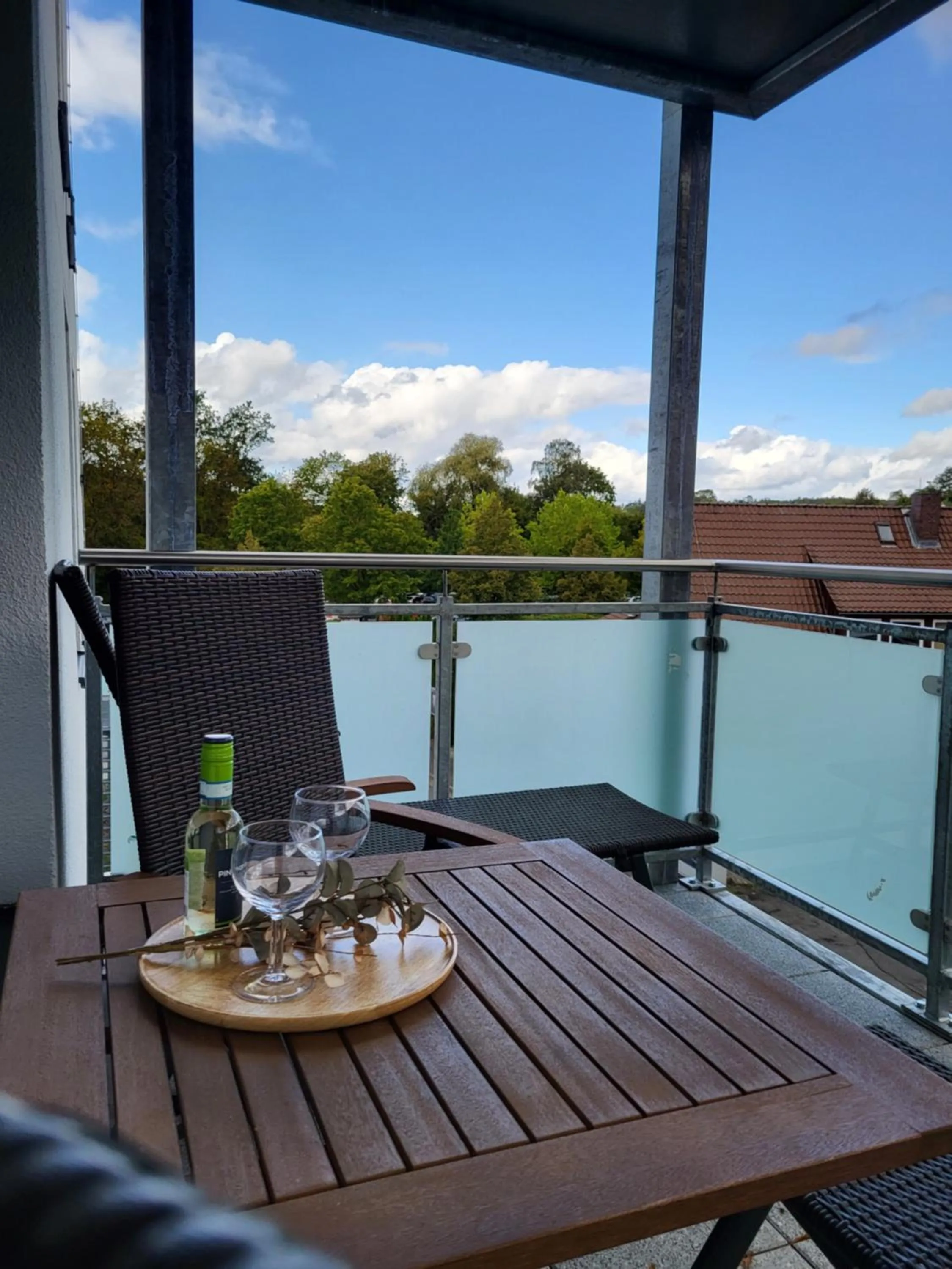 Balcony/Terrace in Gandersheimer Boardinghouse