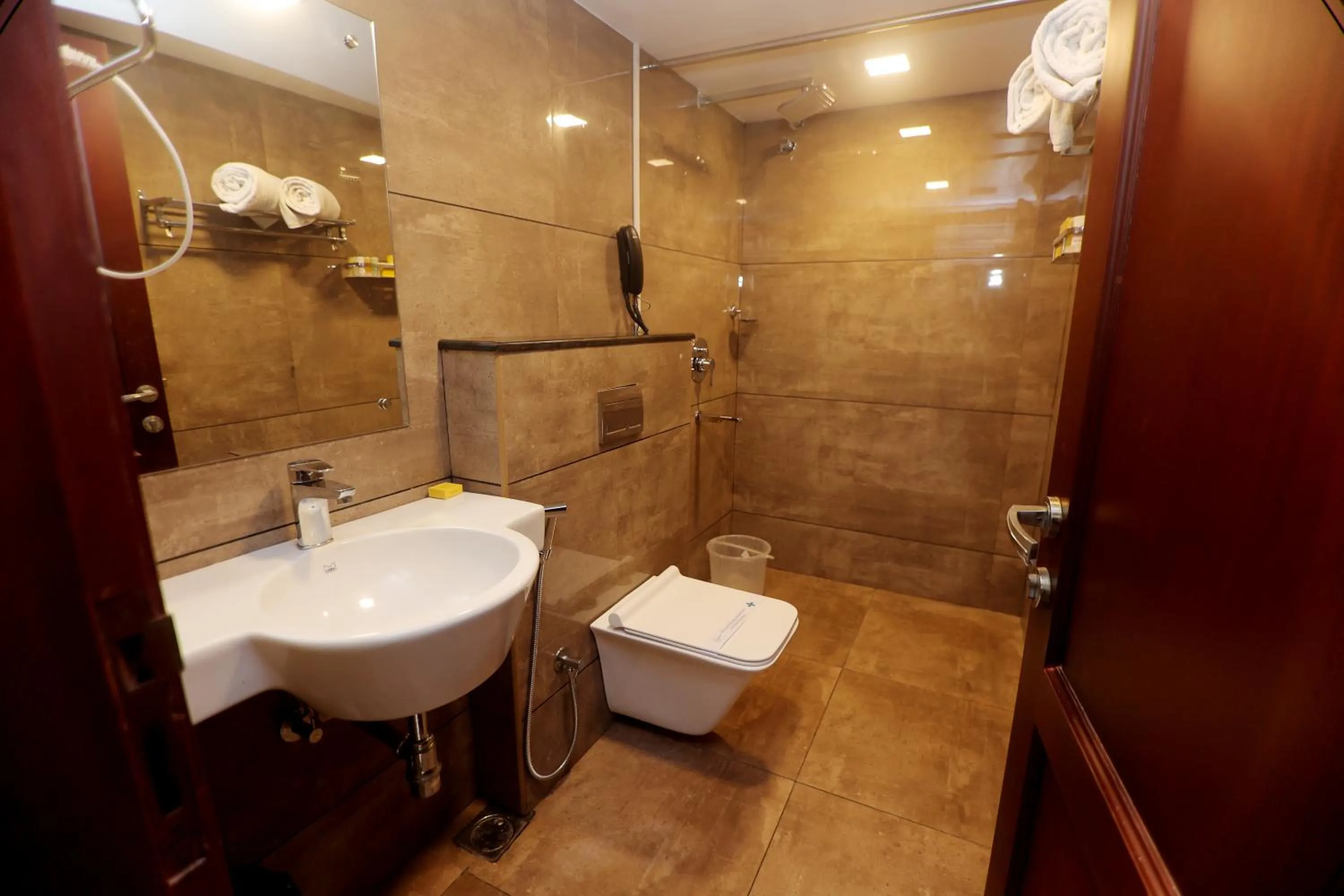 Toilet in Hotel Seven Hills