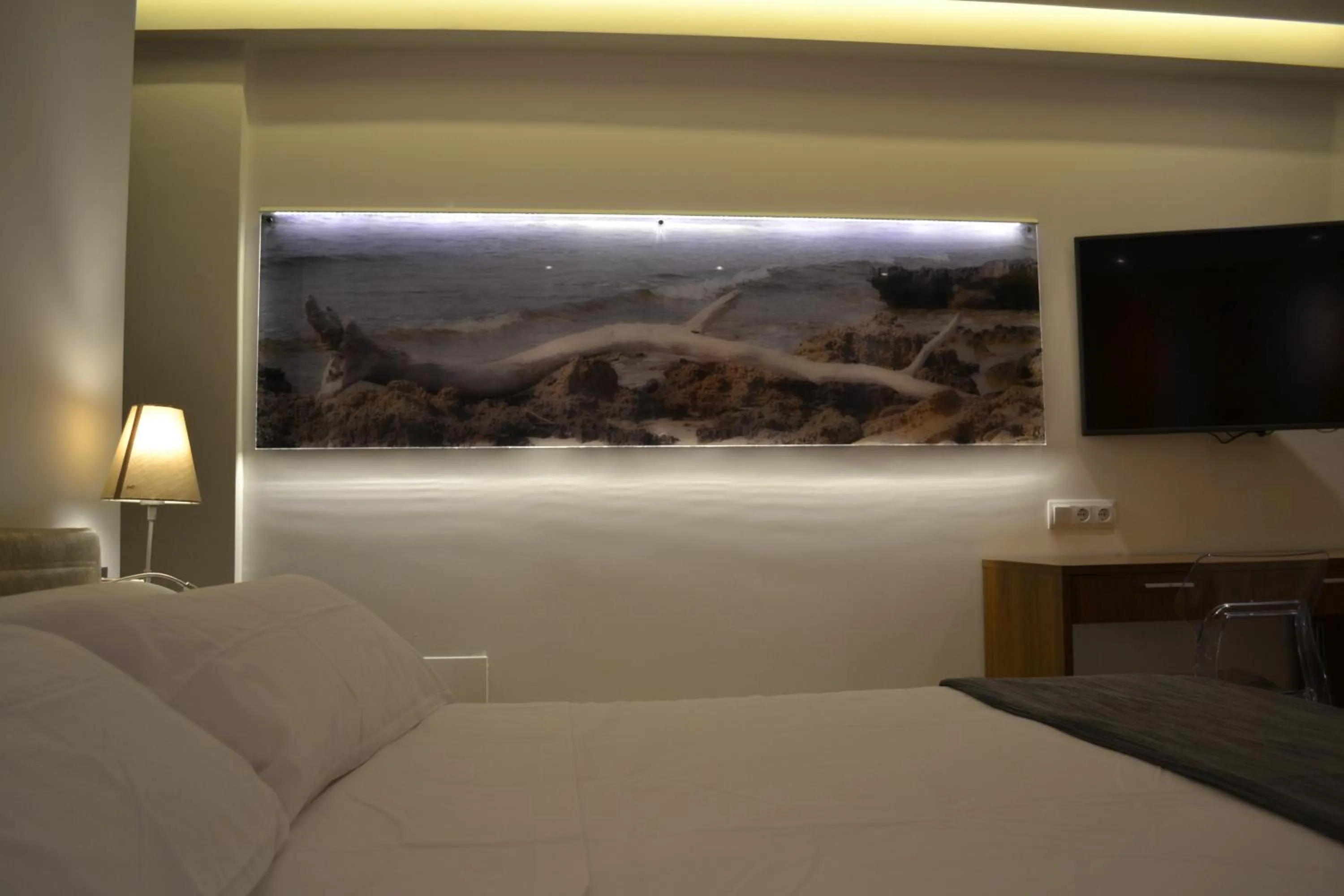 Decorative detail, Bed in Hotel Marfil