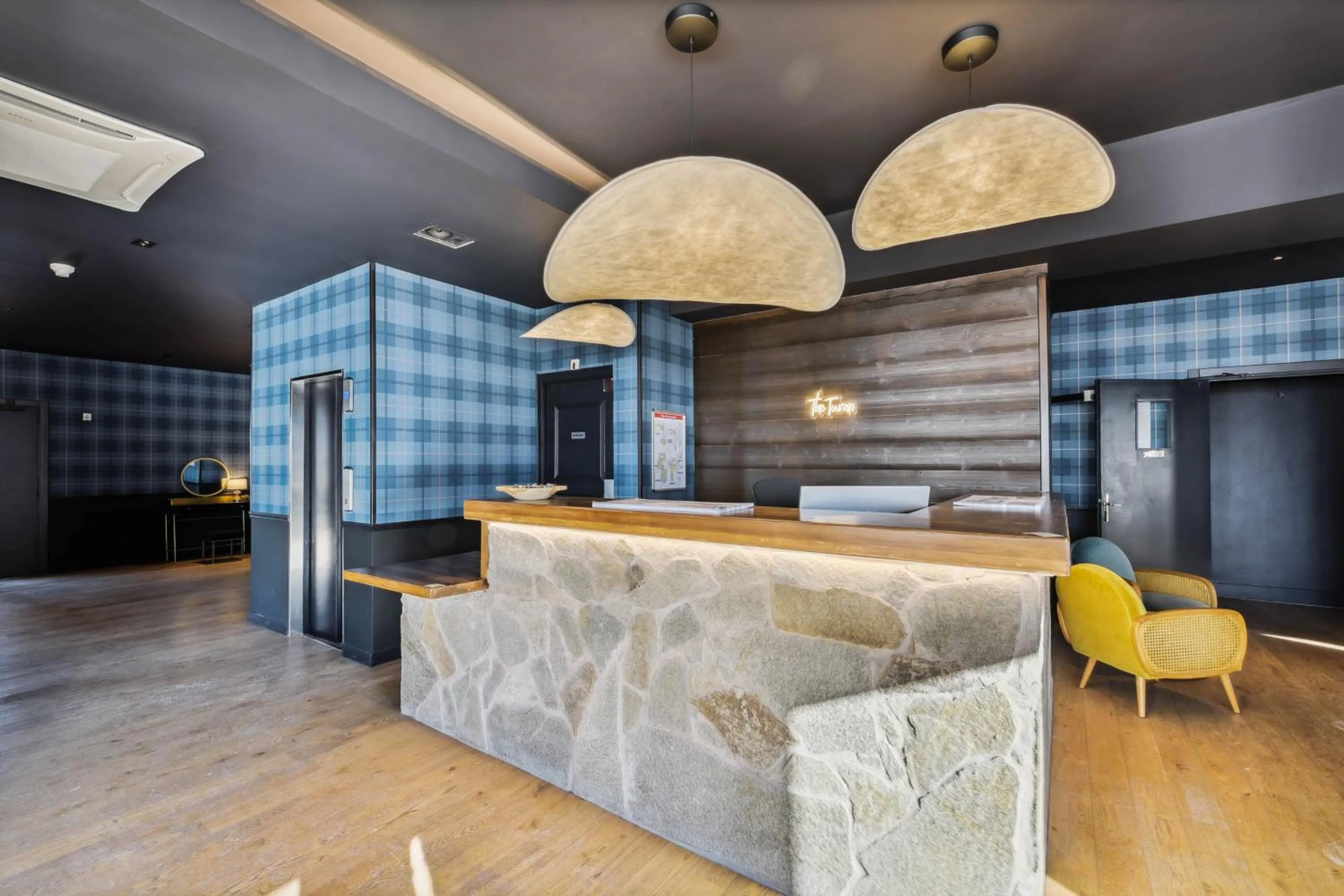 Lobby or reception in Hotel Turan & Spa