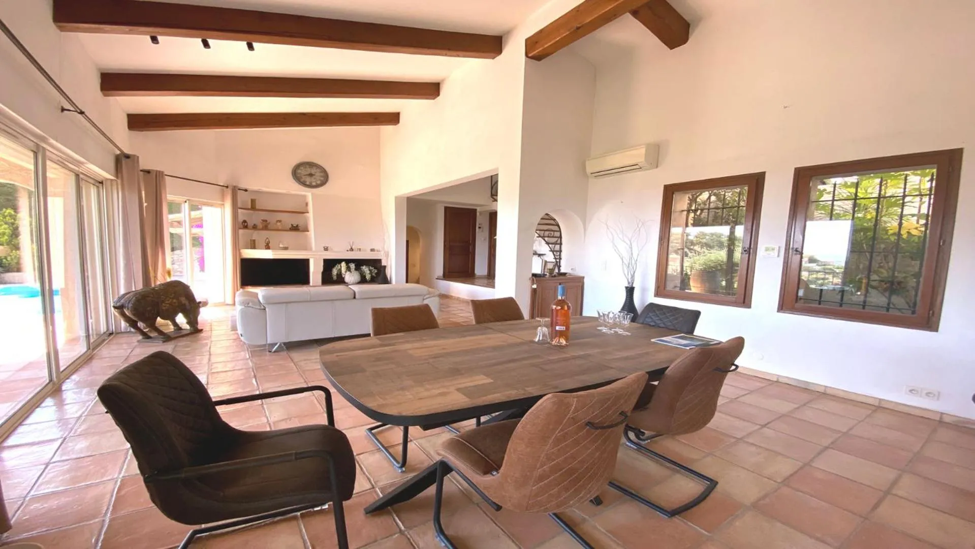 Living room in Villa Lisuzem