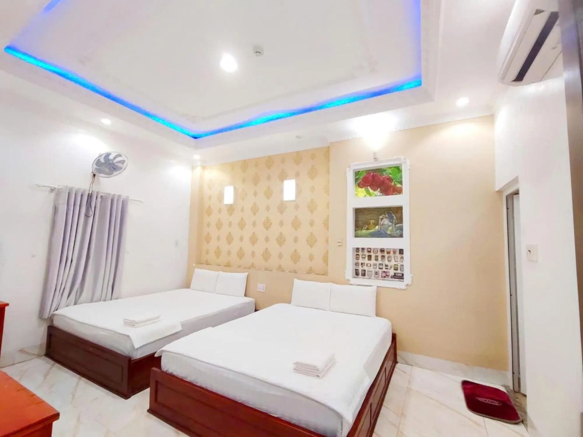 Bed in Sao Mai Hotel Can Tho