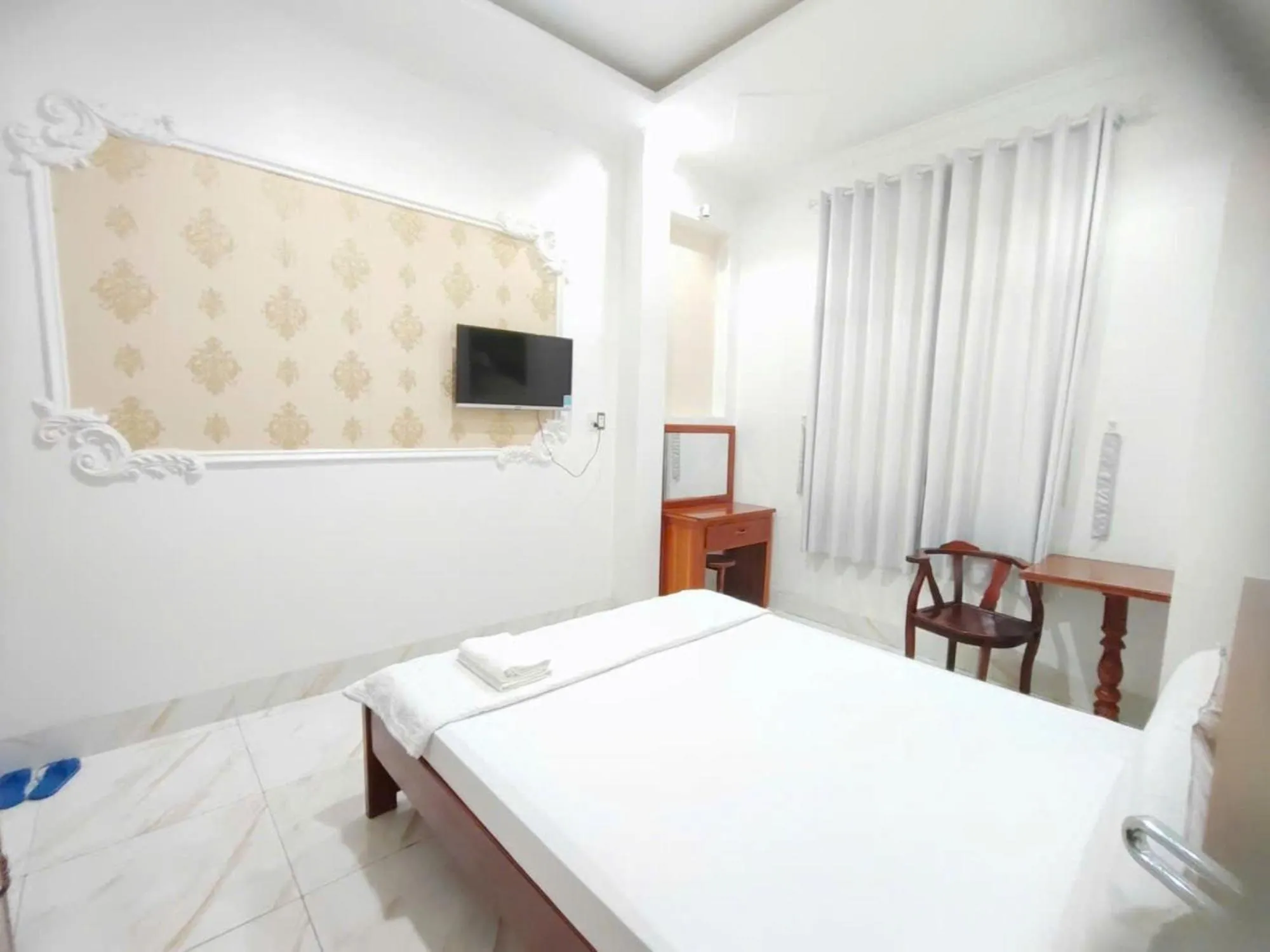 Bed in Sao Mai Hotel Can Tho