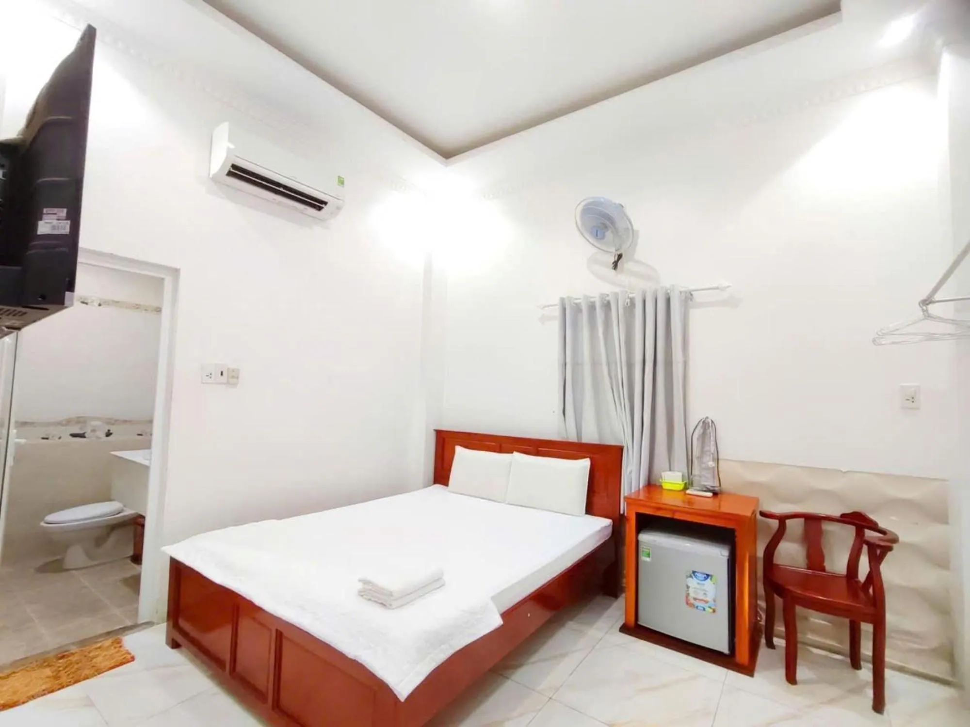 Bed in Sao Mai Hotel Can Tho