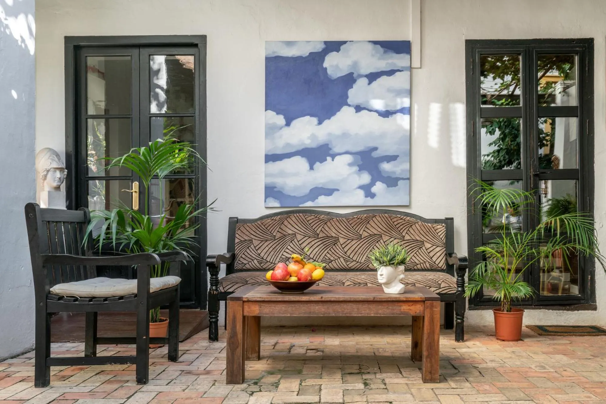 Garden in Art Boutique Hotel Chamarel