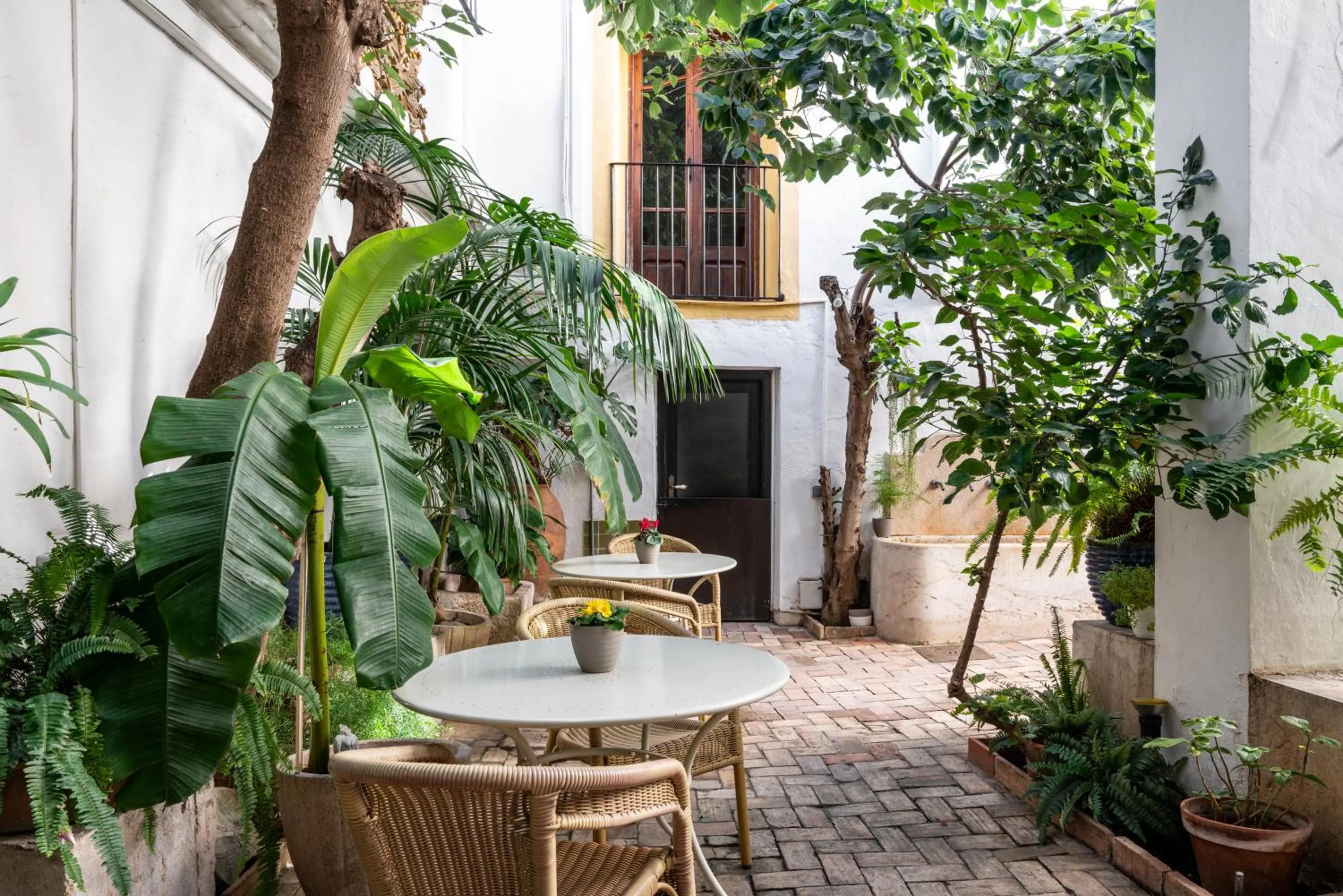 Patio in Art Boutique Hotel Chamarel