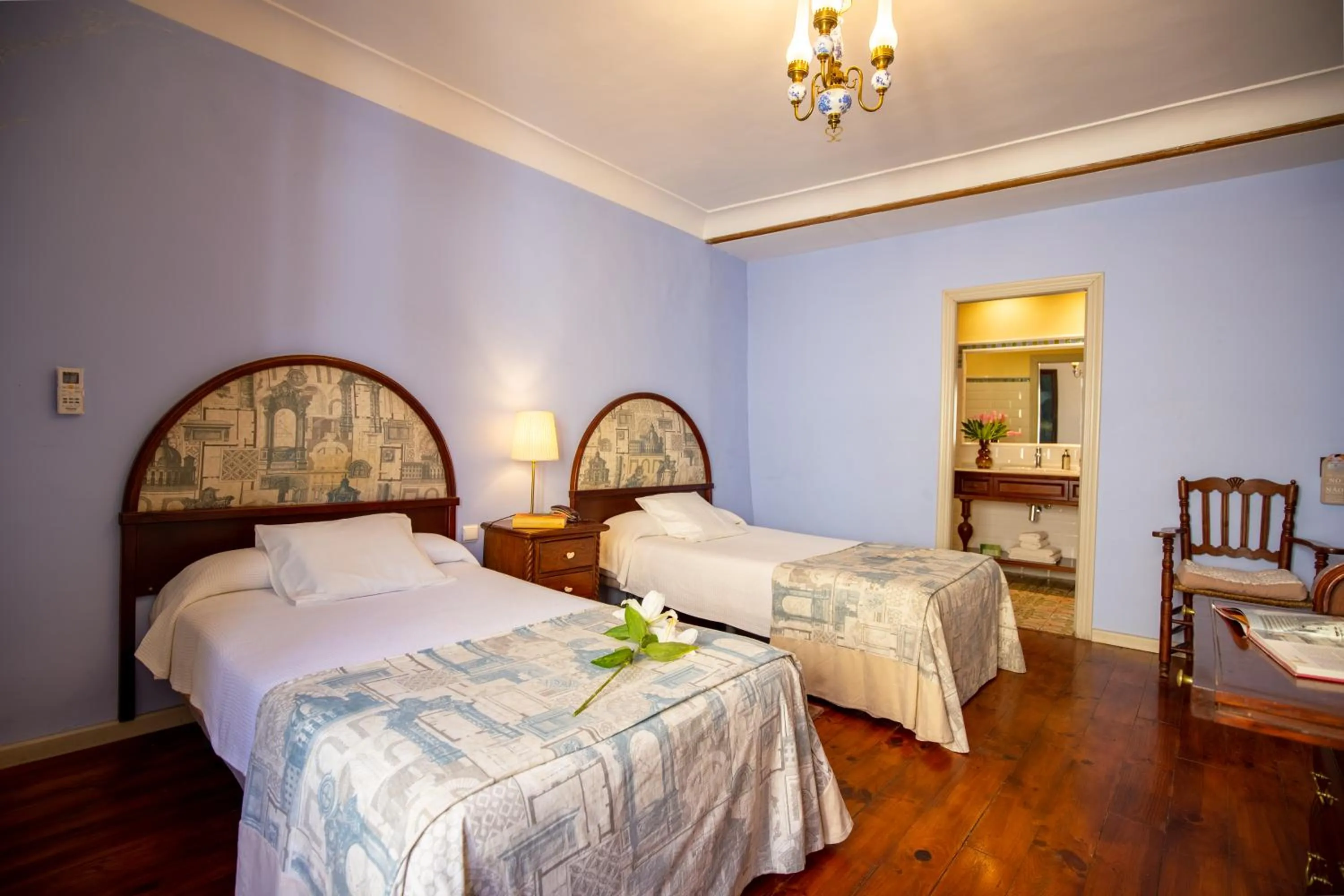 Bed in Art Boutique Hotel Chamarel