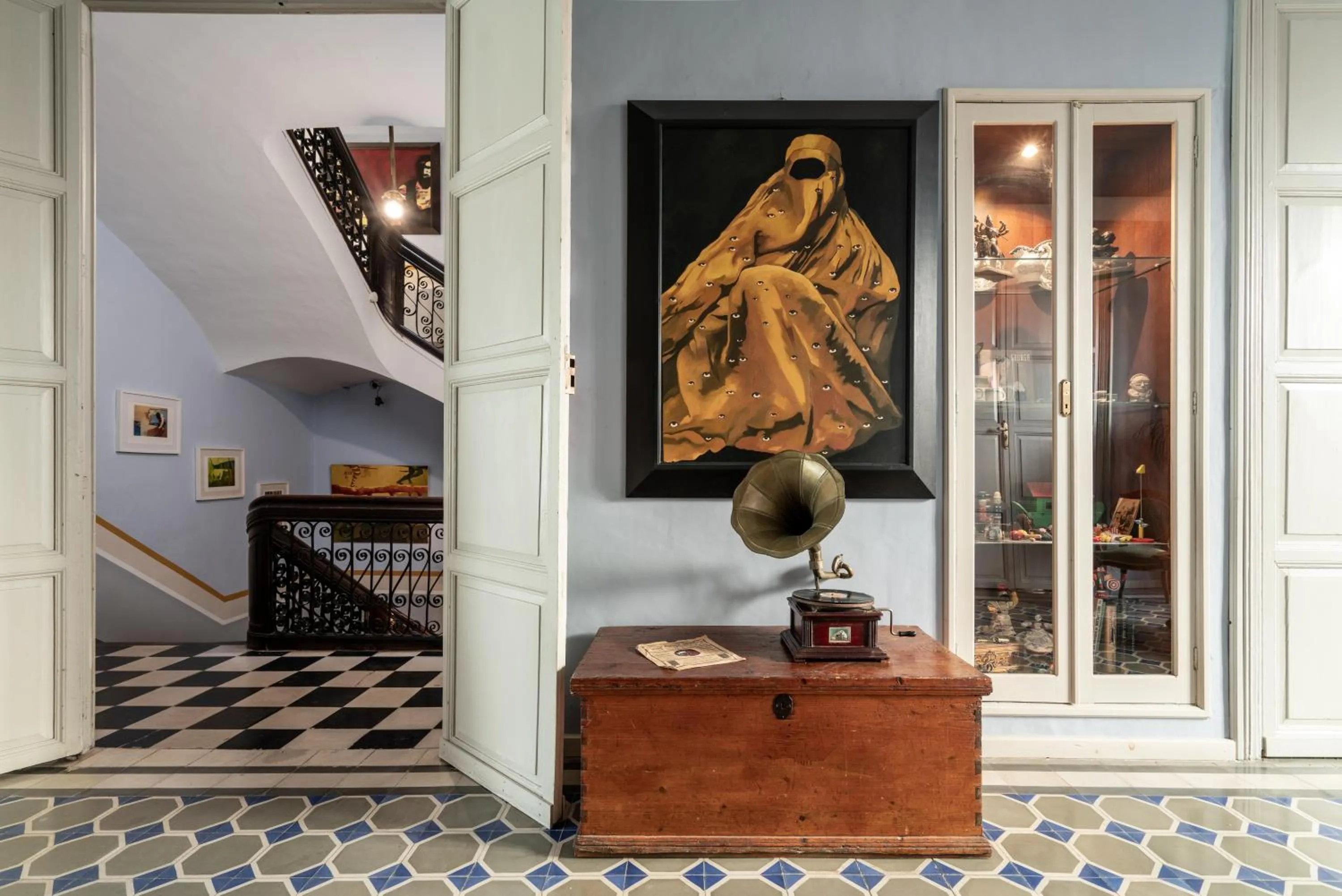 Decorative detail in Art Boutique Hotel Chamarel