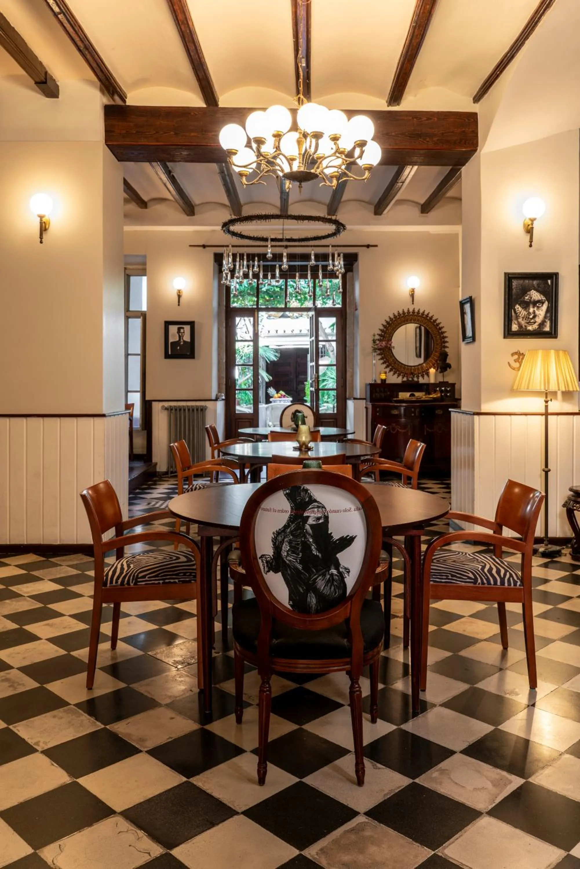 Living room in Art Boutique Hotel Chamarel