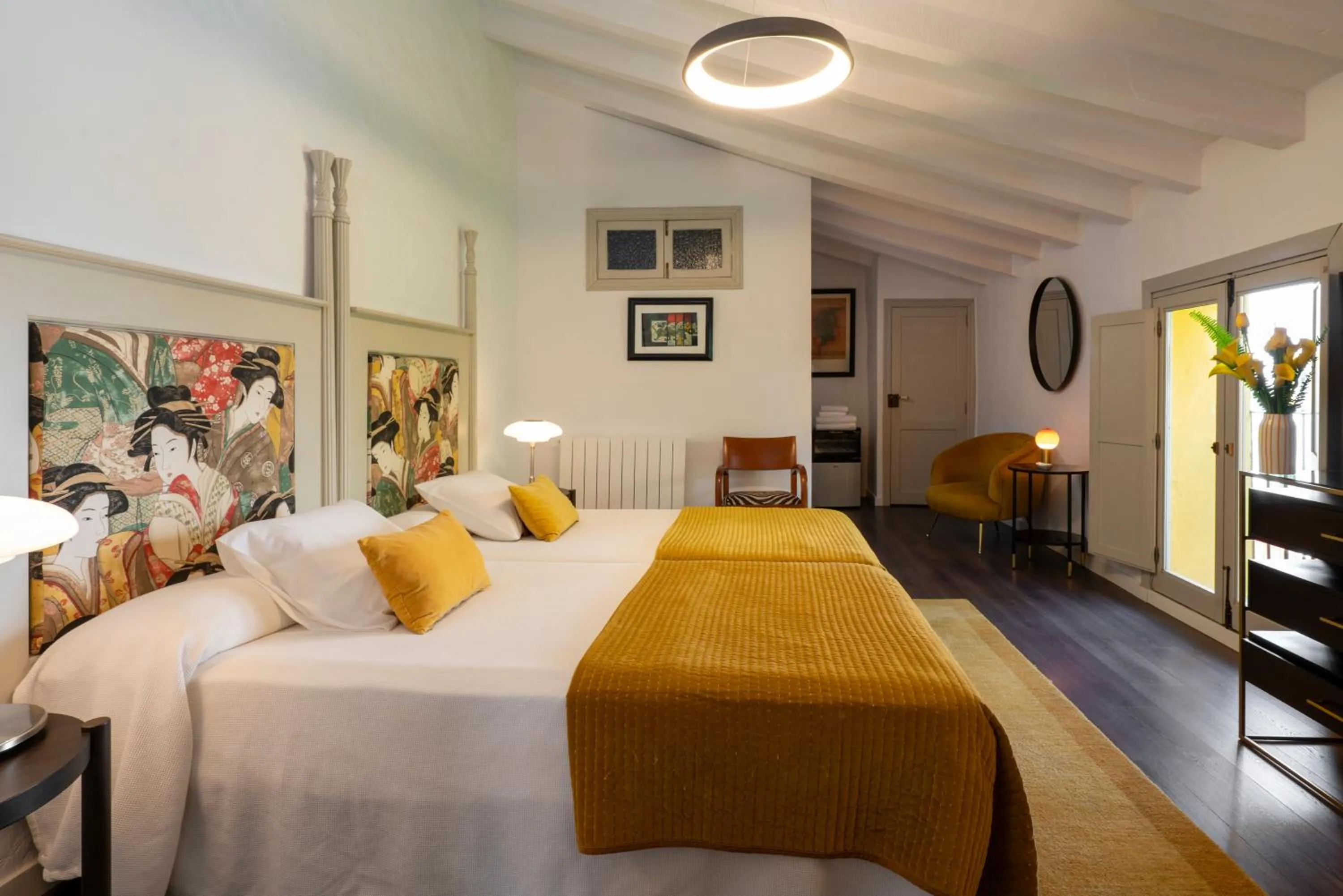 Bedroom, Bed in Art Boutique Hotel Chamarel