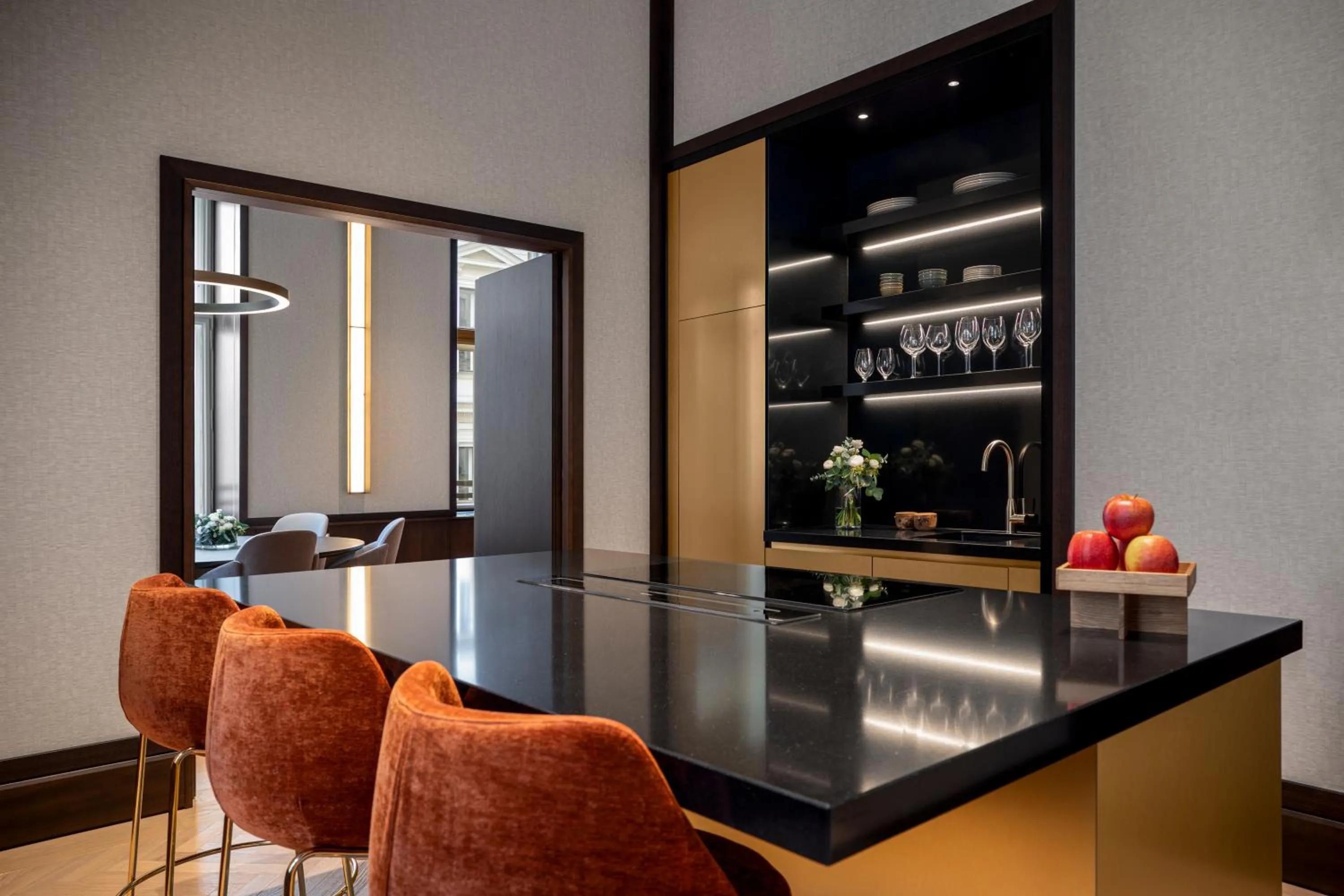 kitchen in Almanac Palais Vienna