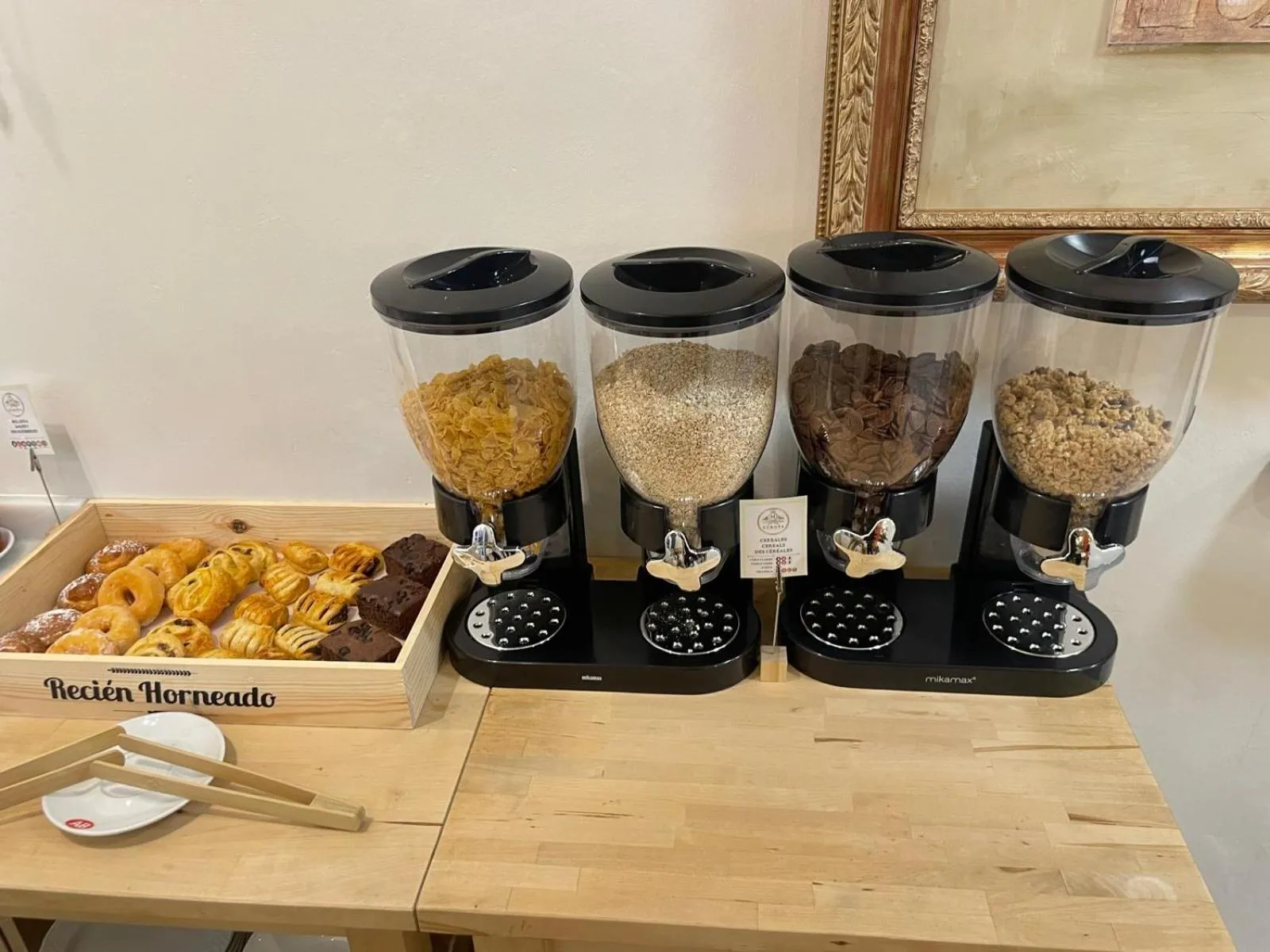 Buffet breakfast in Hotel Europa Boutique Sevilla