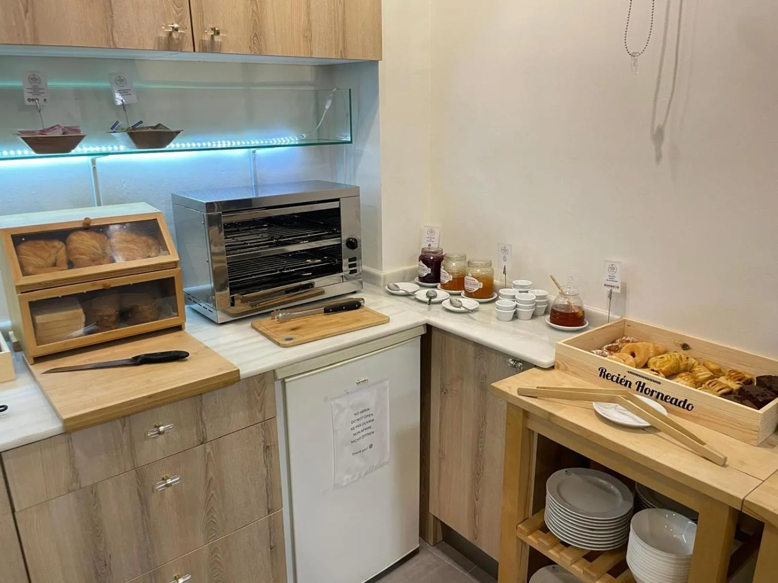 Buffet breakfast in Hotel Europa Boutique Sevilla