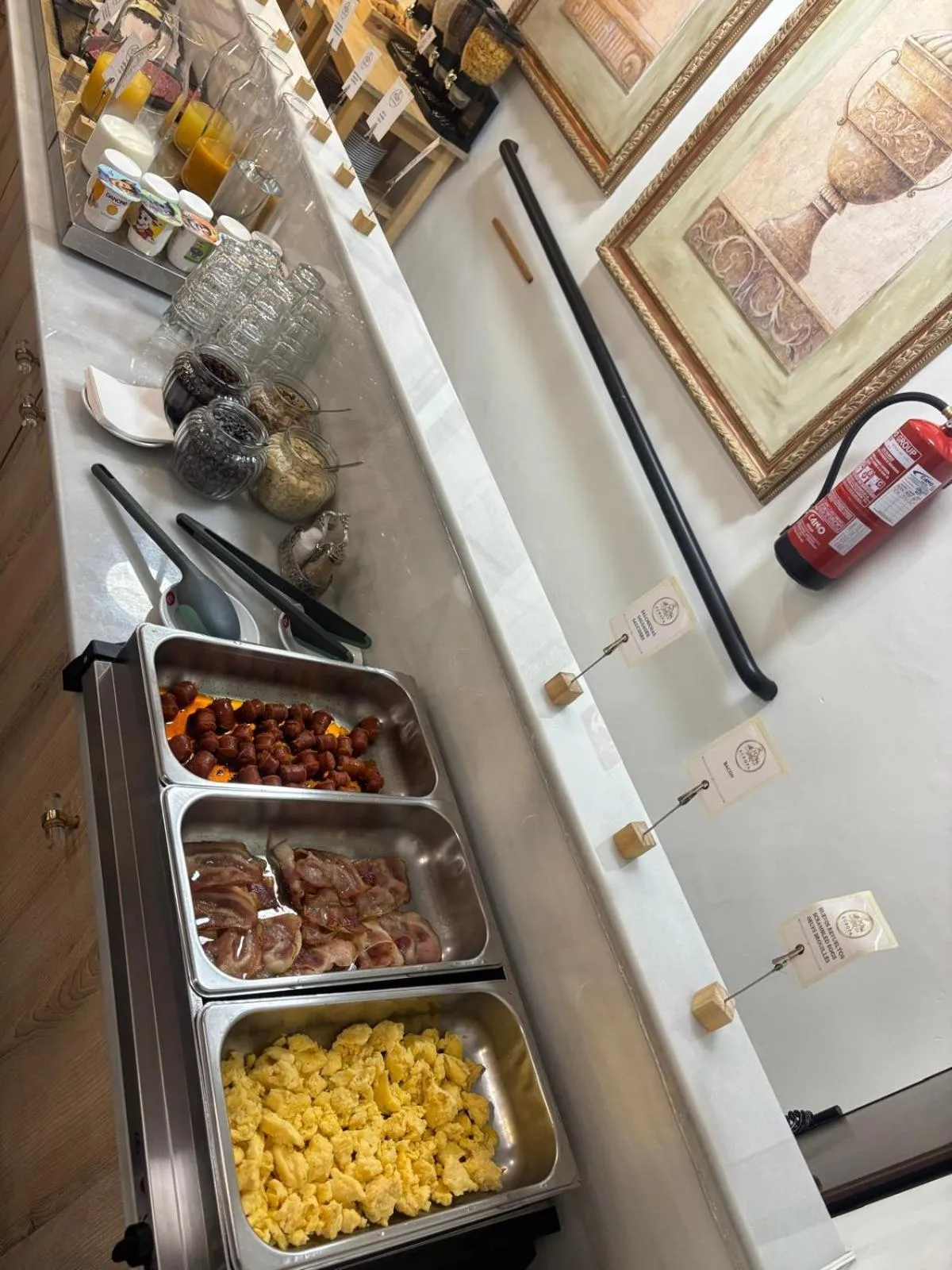 Breakfast in Hotel Europa Boutique Sevilla