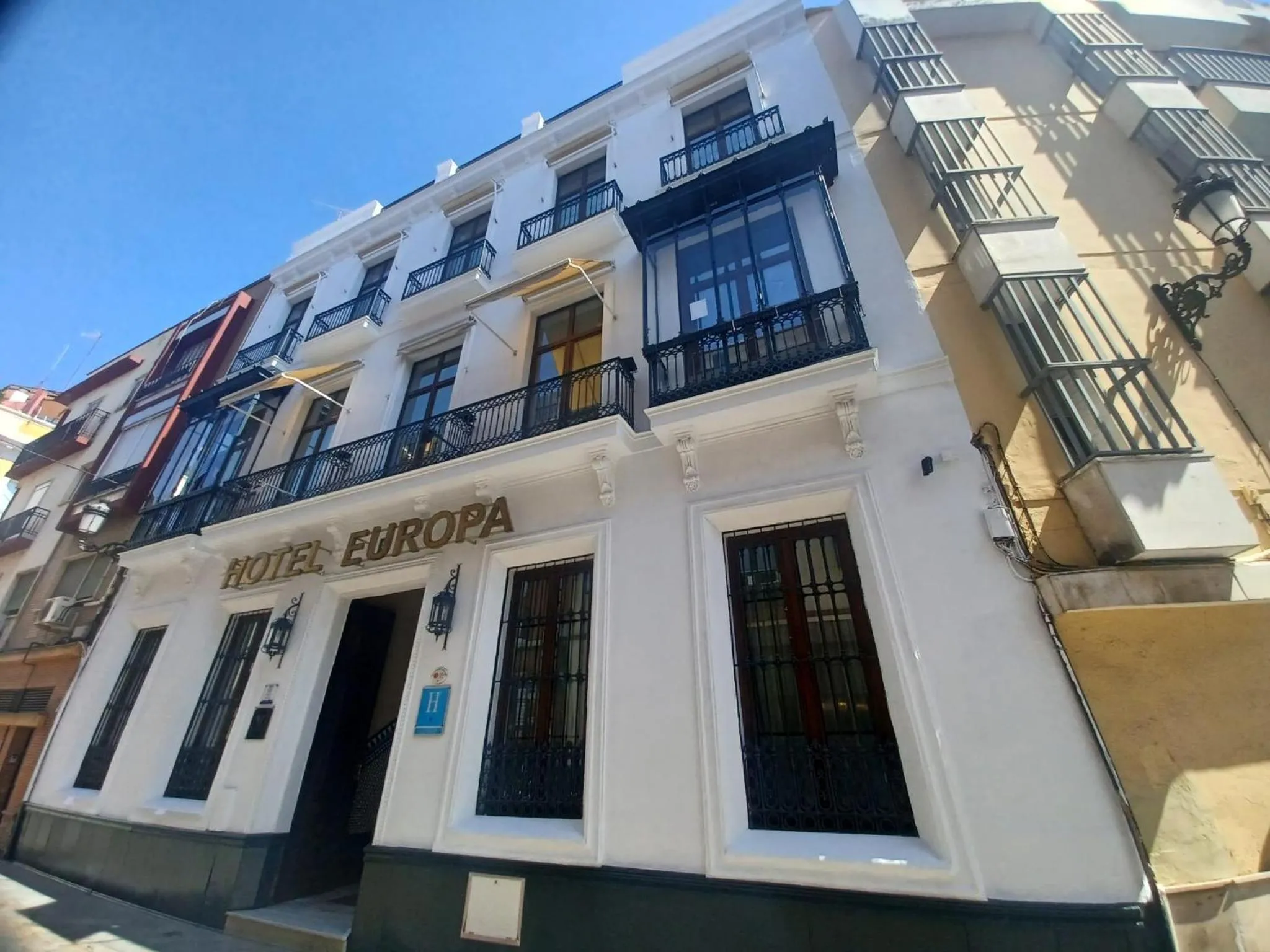 Property building in Hotel Europa Boutique Sevilla