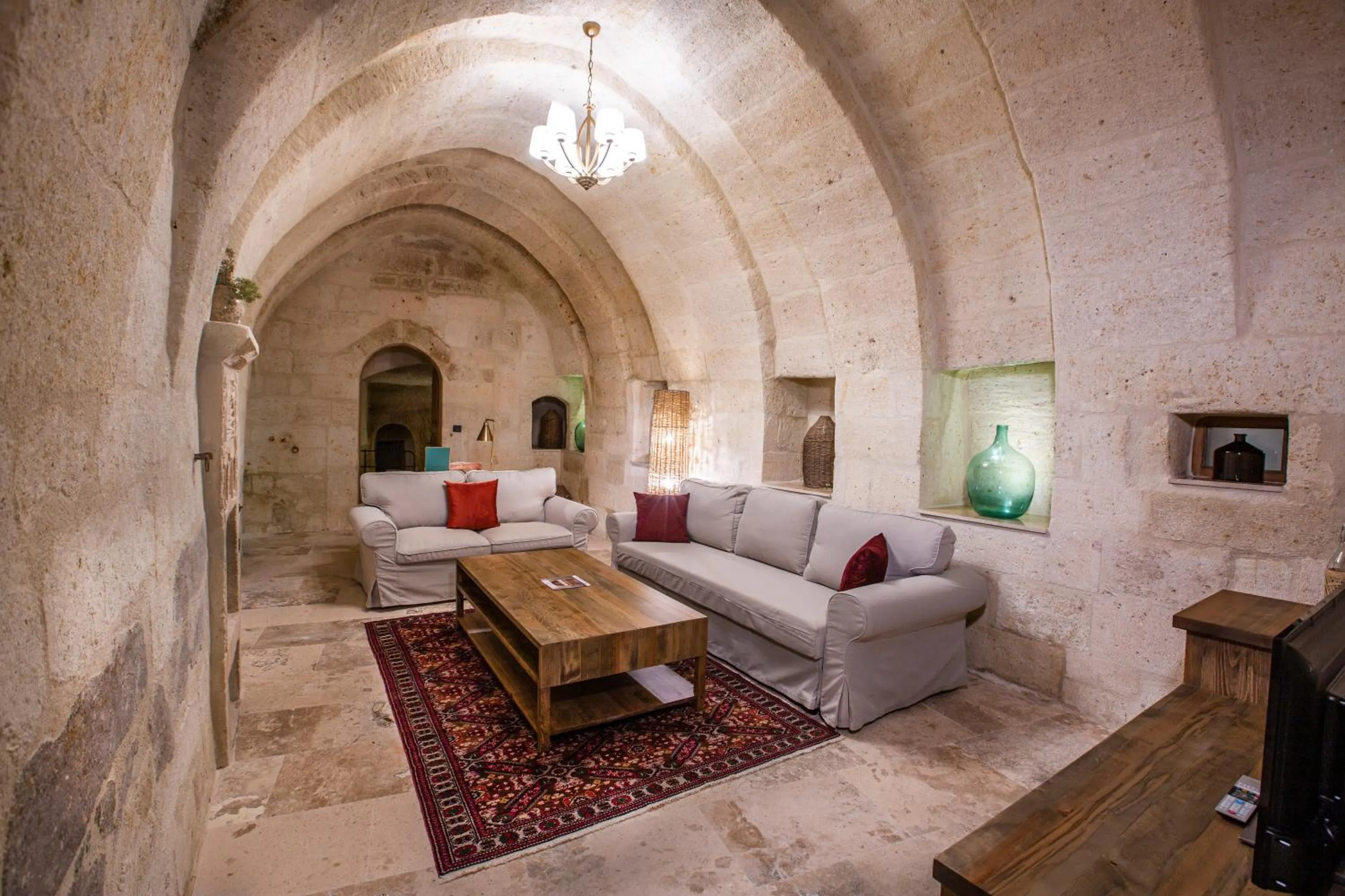 Living room in Sinasos Evleri
