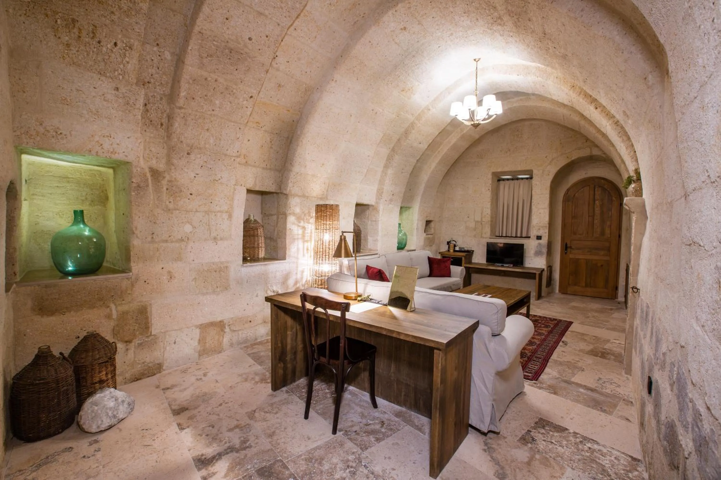 Living room in Sinasos Evleri