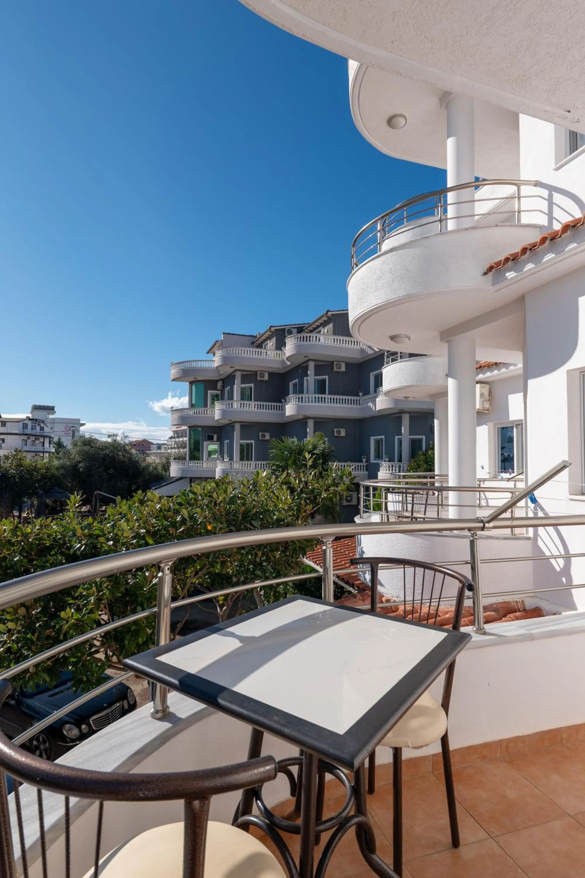 Balcony/Terrace in Mariksel HOTEL