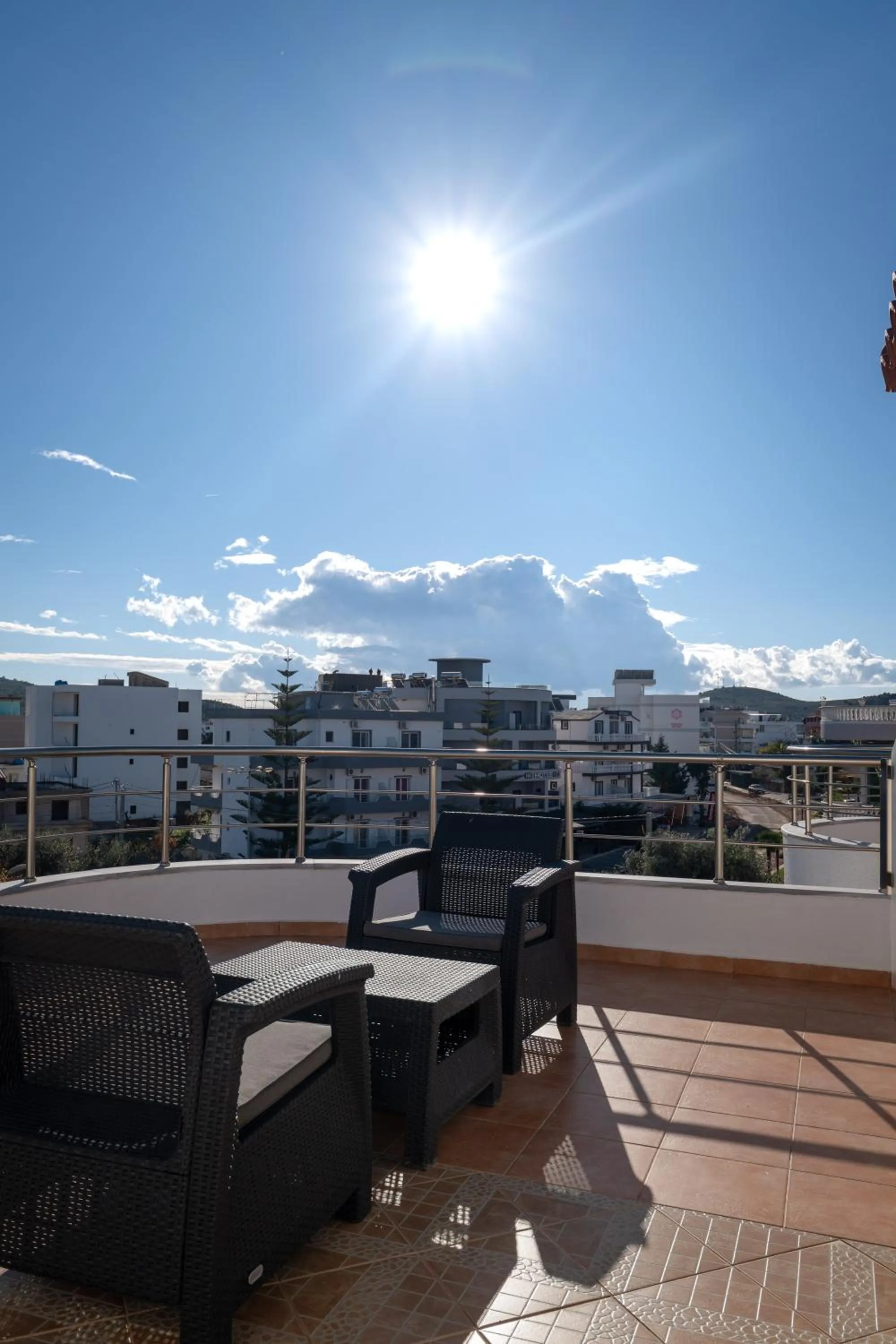 Balcony/Terrace in Mariksel HOTEL