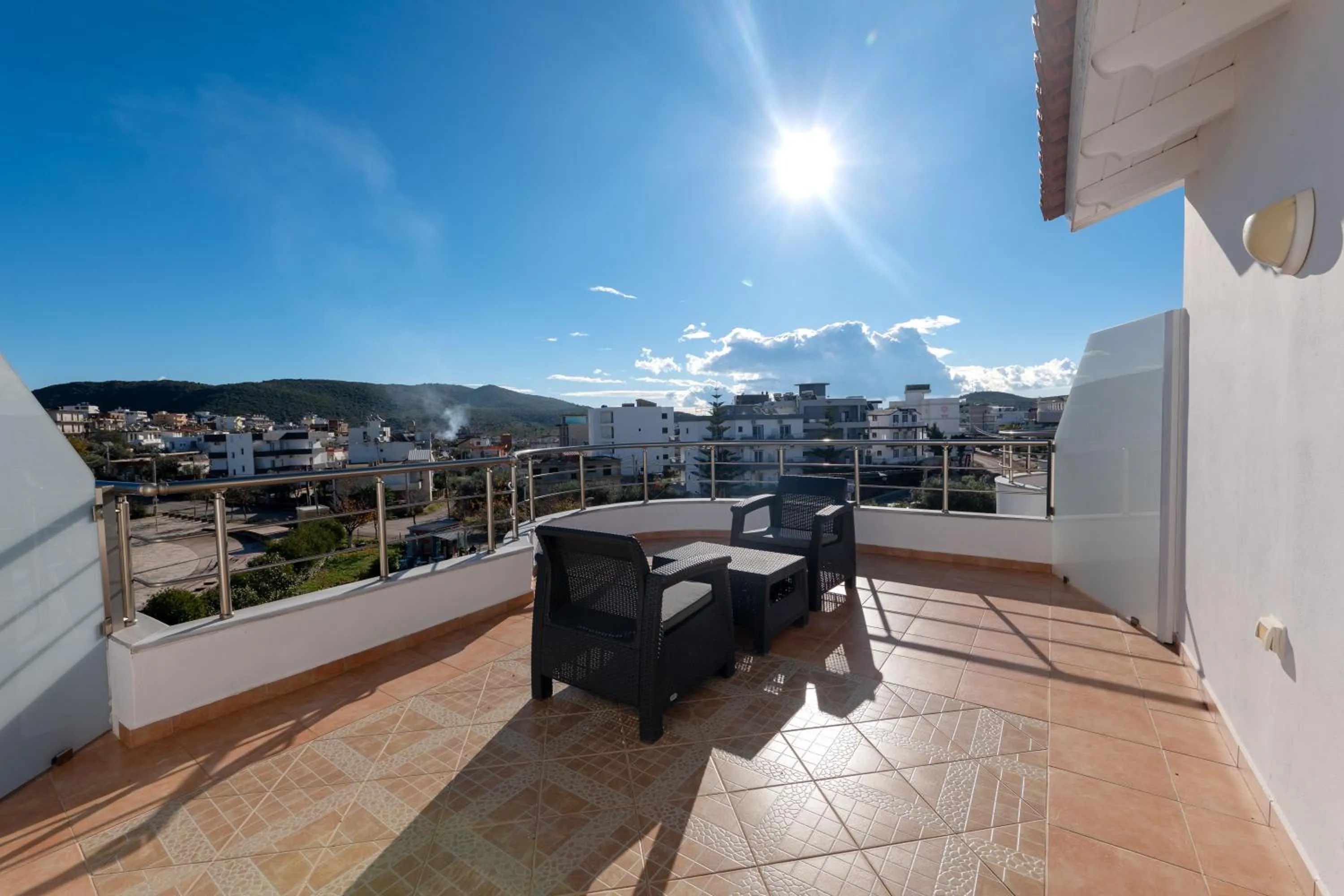 Balcony/Terrace in Mariksel HOTEL