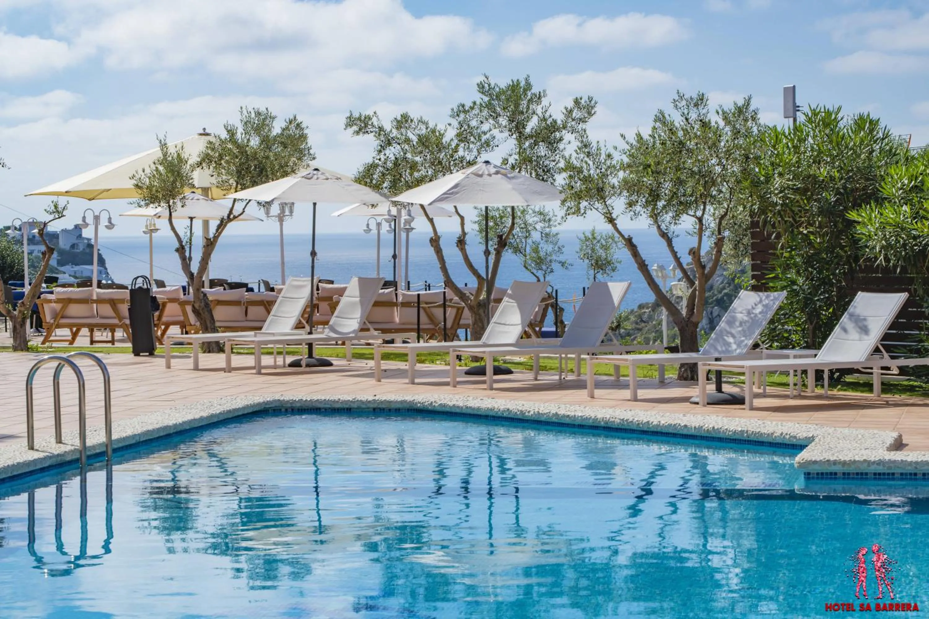 Swimming pool in Hotel Sa Barrera - Adults Only