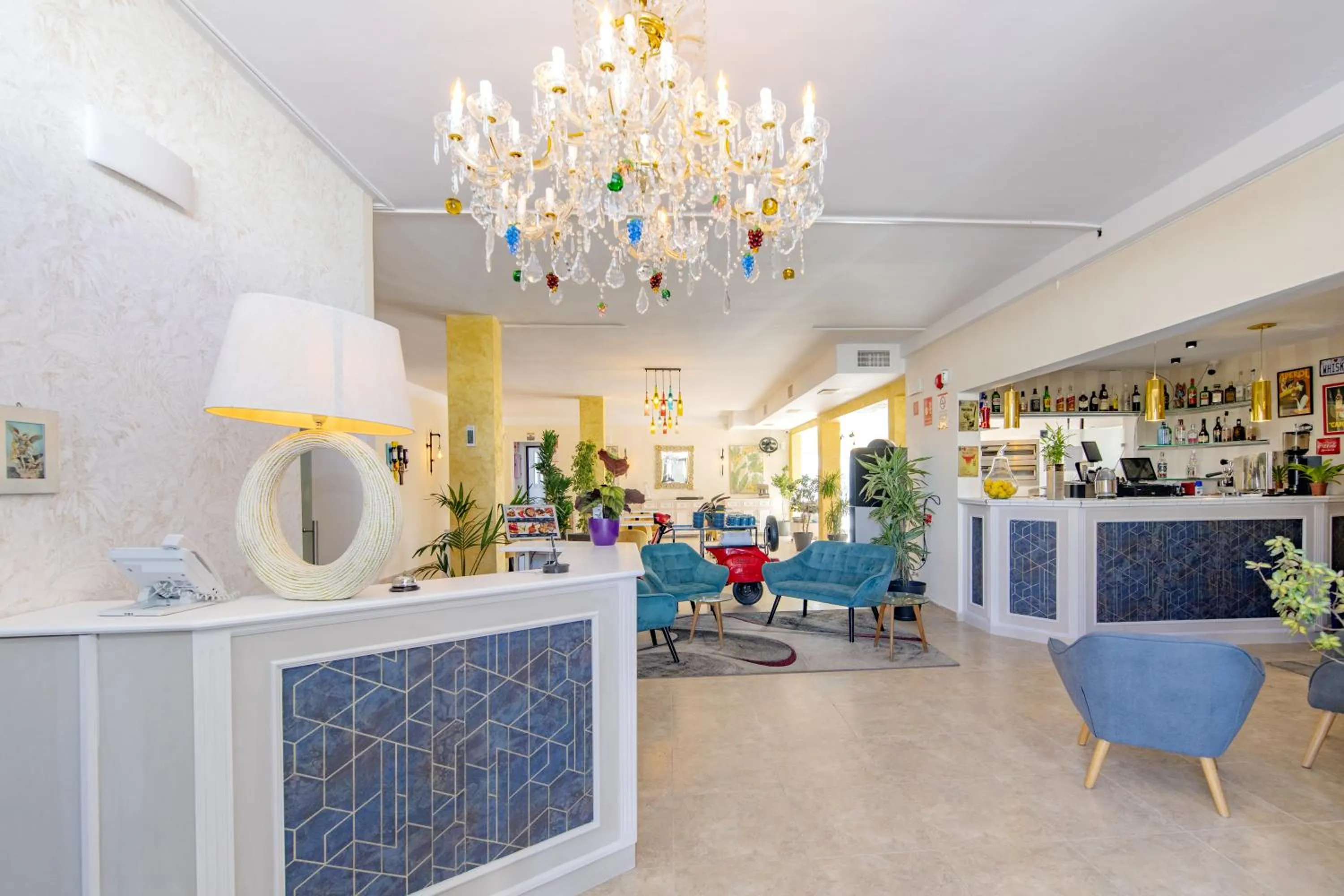 Lobby or reception in Hotel Sa Barrera - Adults Only